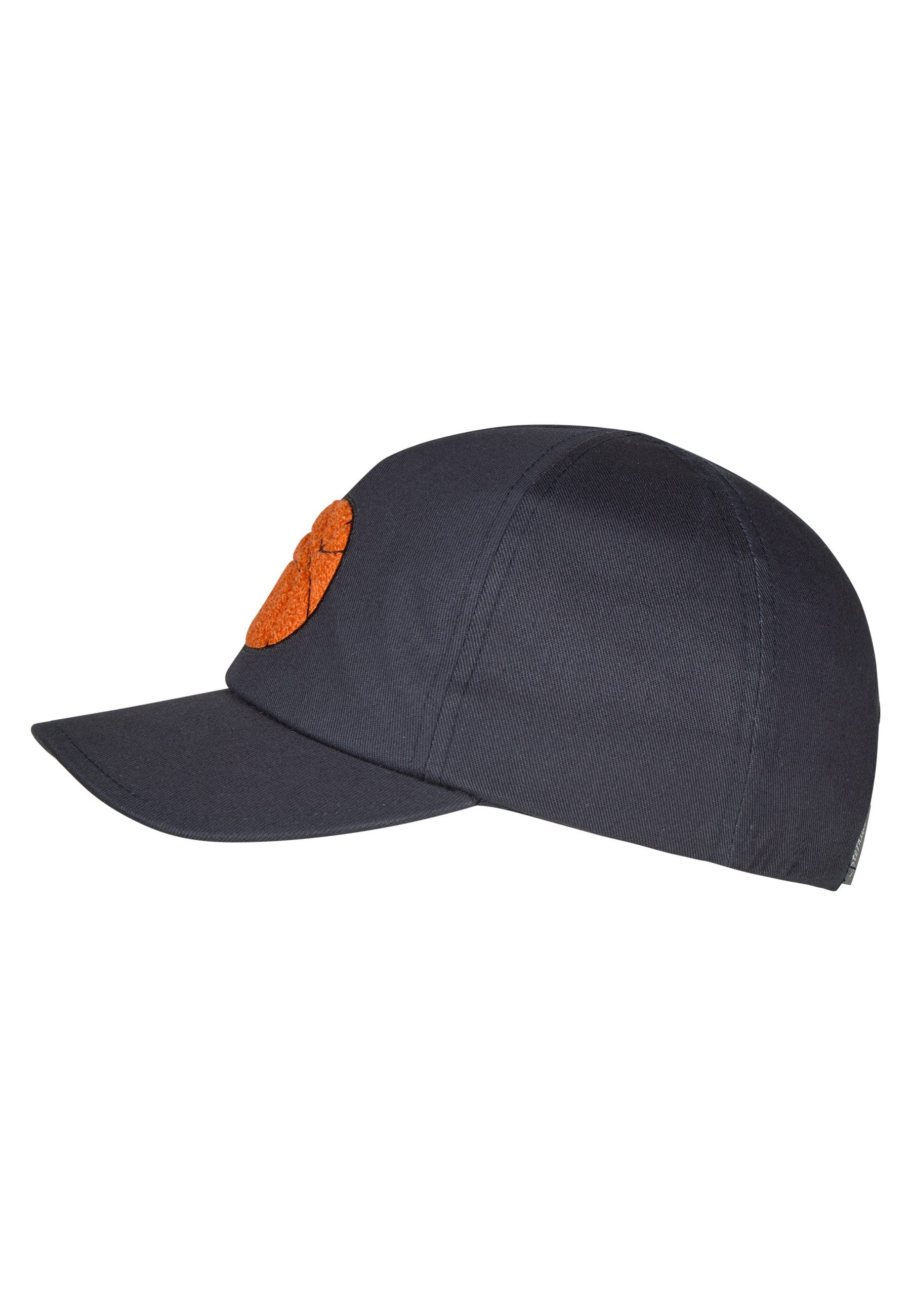 Sterntaler® Baseball Cap Basecap Basketball (1-St) Basecap aus Canvas mit Basketball-Stickerei und Metallschließe