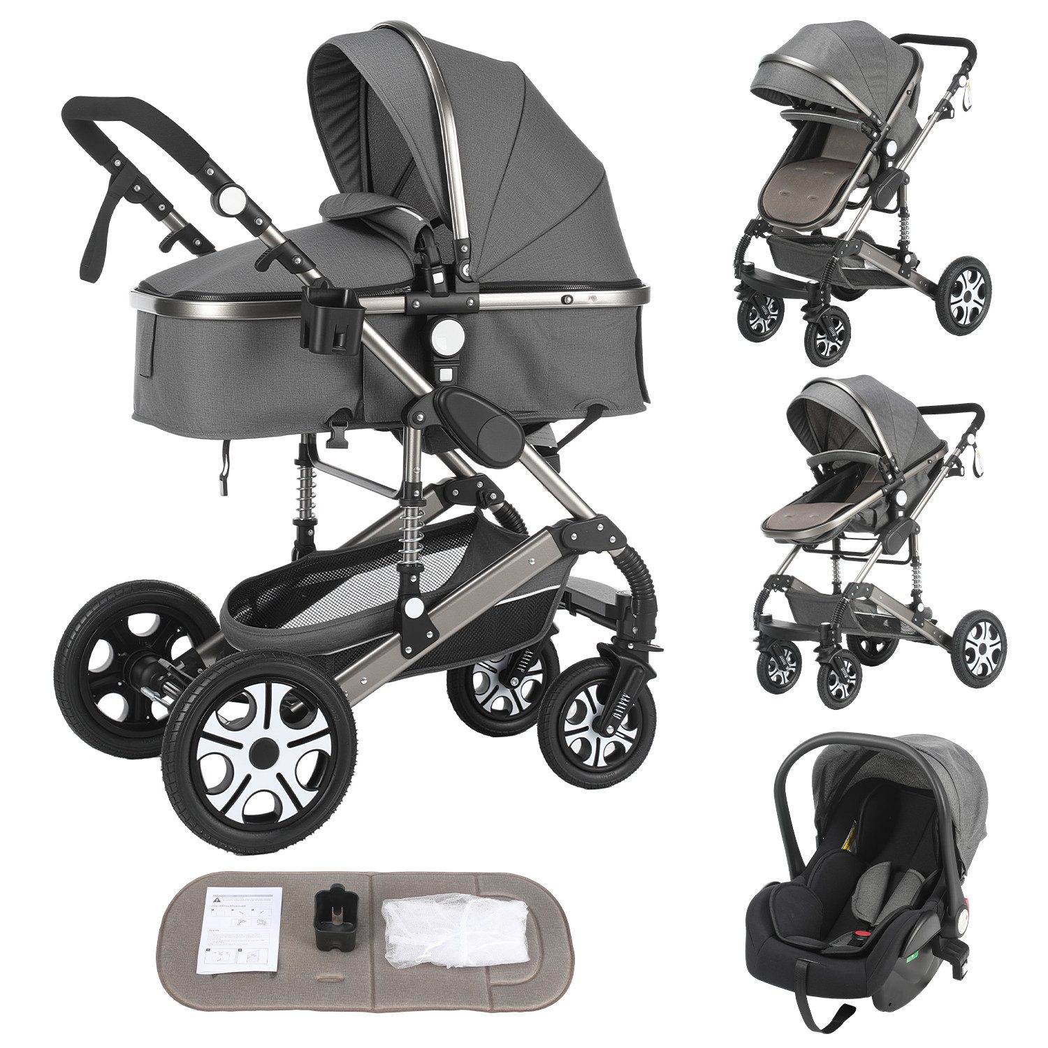 oyajia 3in1 Kinderwagen - Bild 2