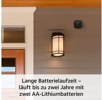 Amazon Blink Outdoor-Kamera (Netzwerk-Überwachungskamera, WLAN (Wi-Fi), 802.11b/g/n, inkl. 2 Kameras, kabellose, witterungsbeständige HD-Überwachungskamera)