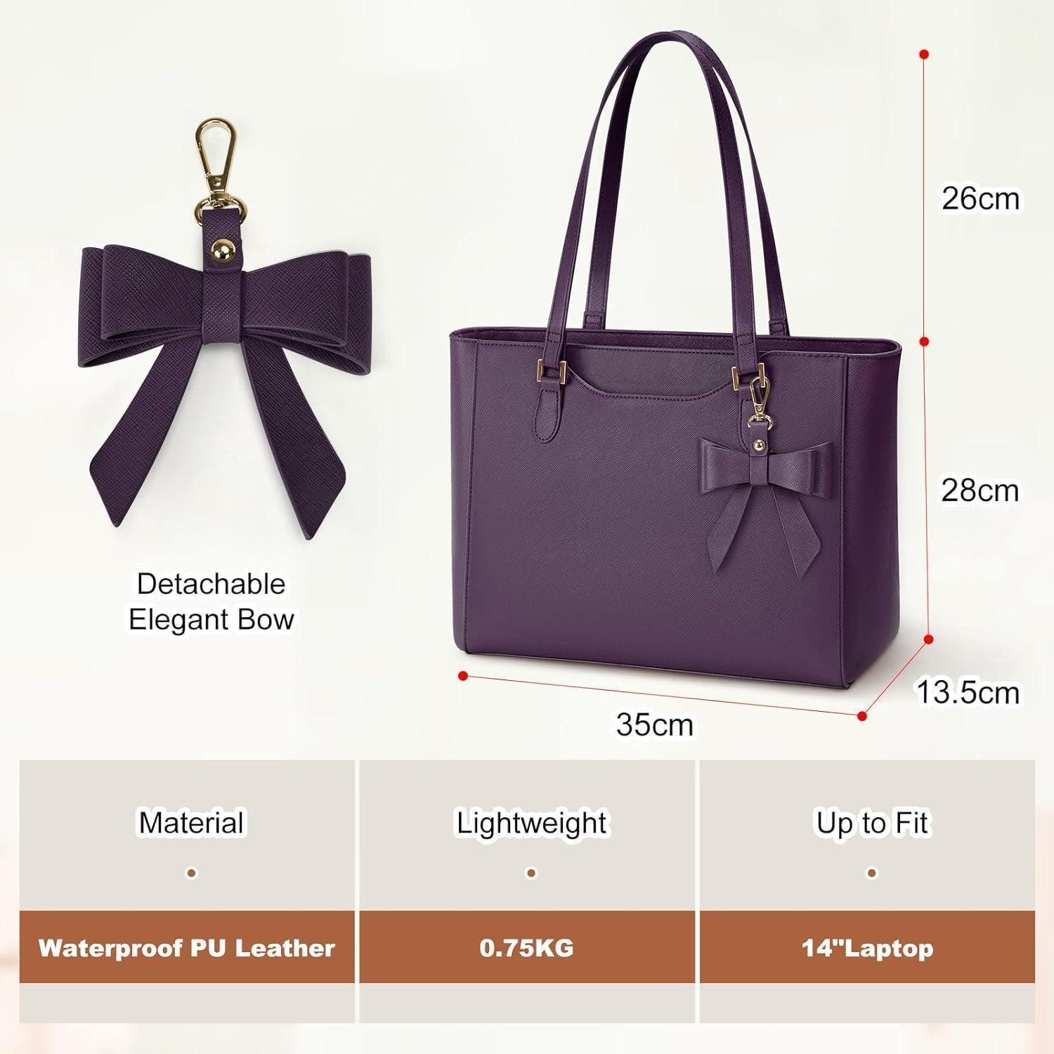 LuxusKollektion Shopper Handtasche Damen groß wasserdicht Leder Arbeitstasc günstig online kaufen