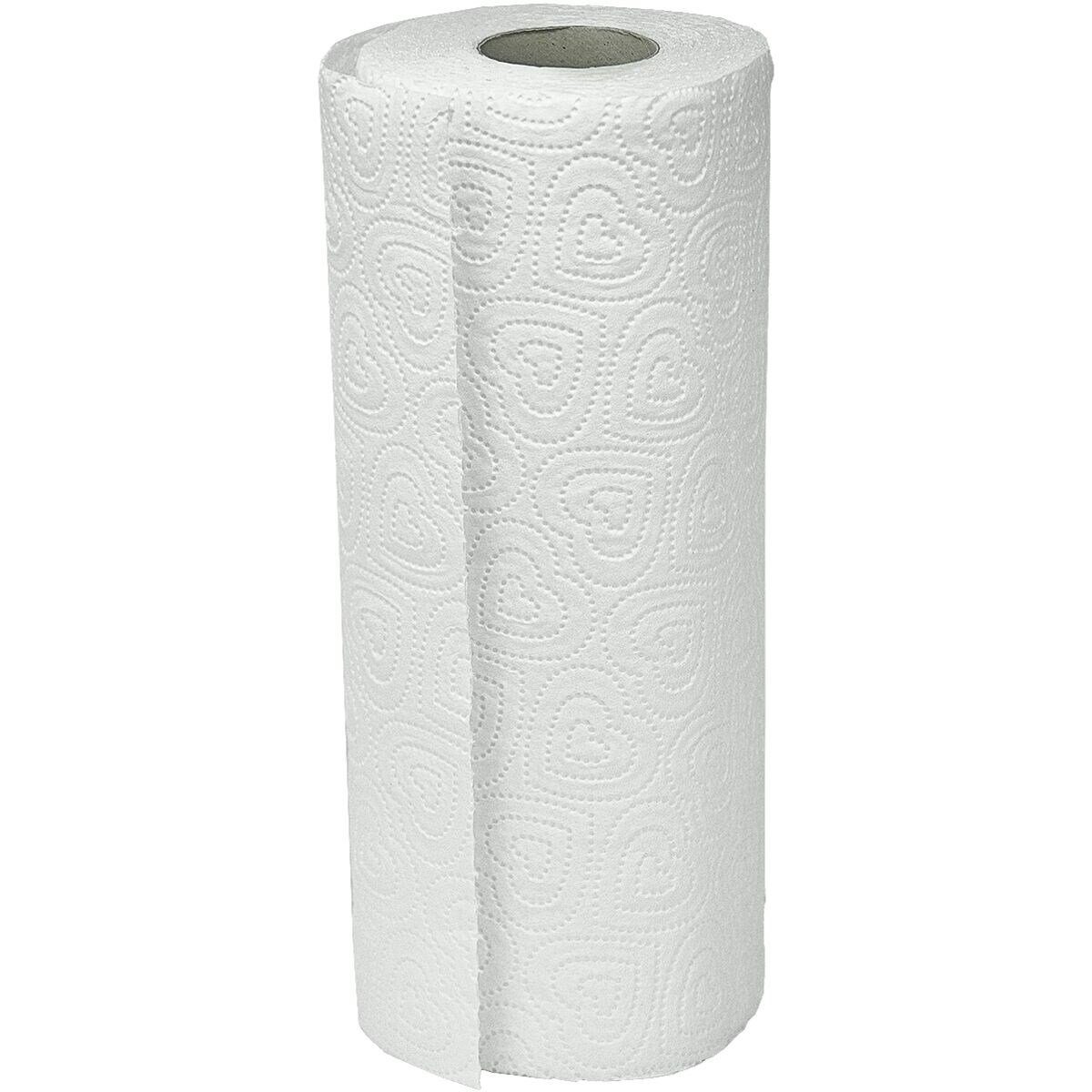 REGINA Papierküchenrolle Super Clean (4-St), 2-lagig, weiß mit Dekorprägung, 43 Blatt/Rolle