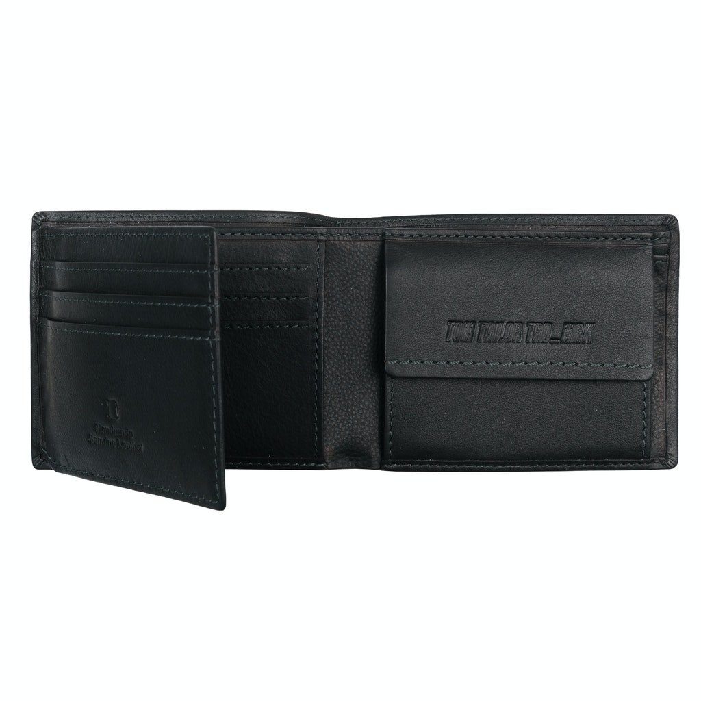 Jeans Geldbörse Tom DIEGO, black Tailor wallet,