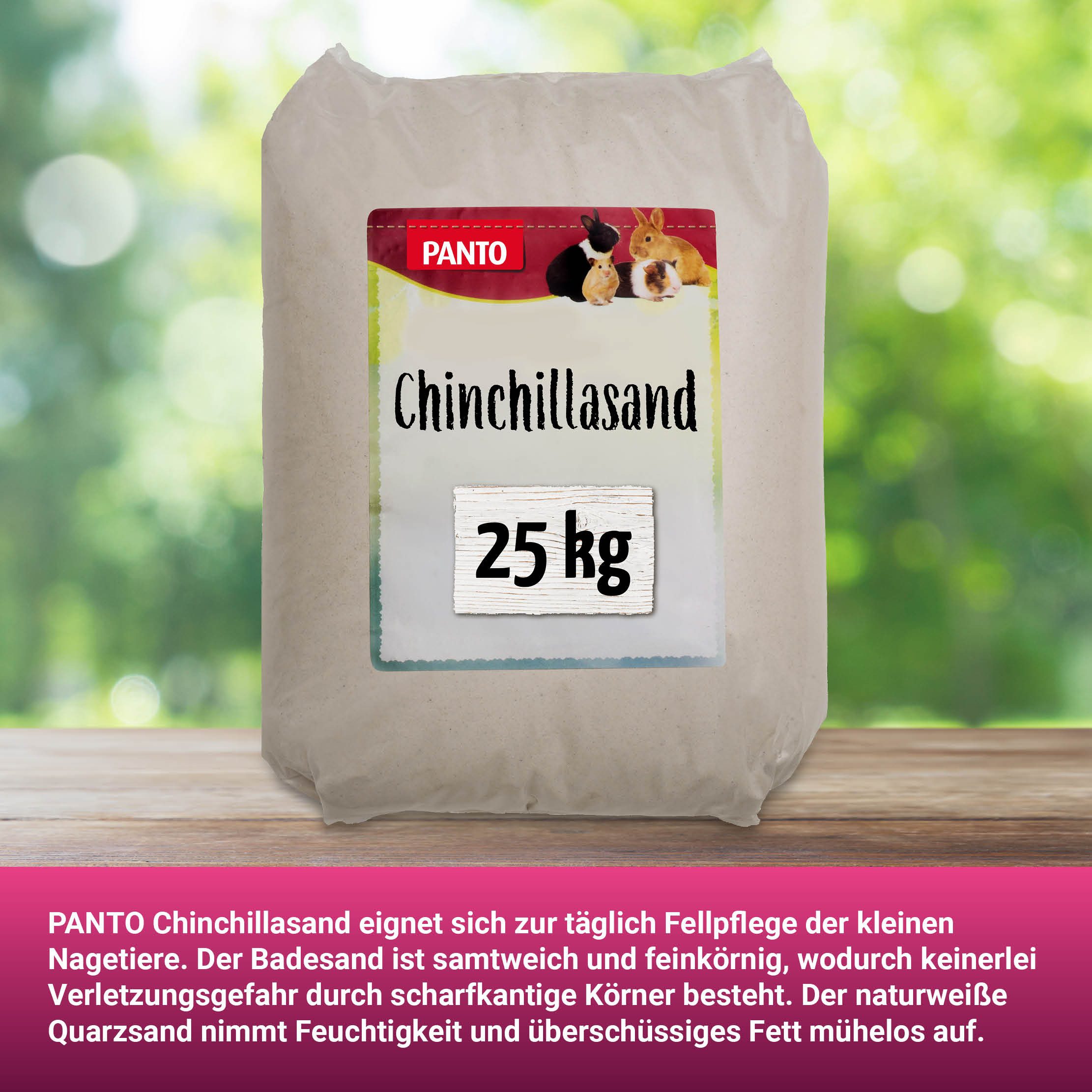 PANTO Terrariensand Chinchillasand, Feiner naturweißer Quarzsand – Bild 5 von 5
