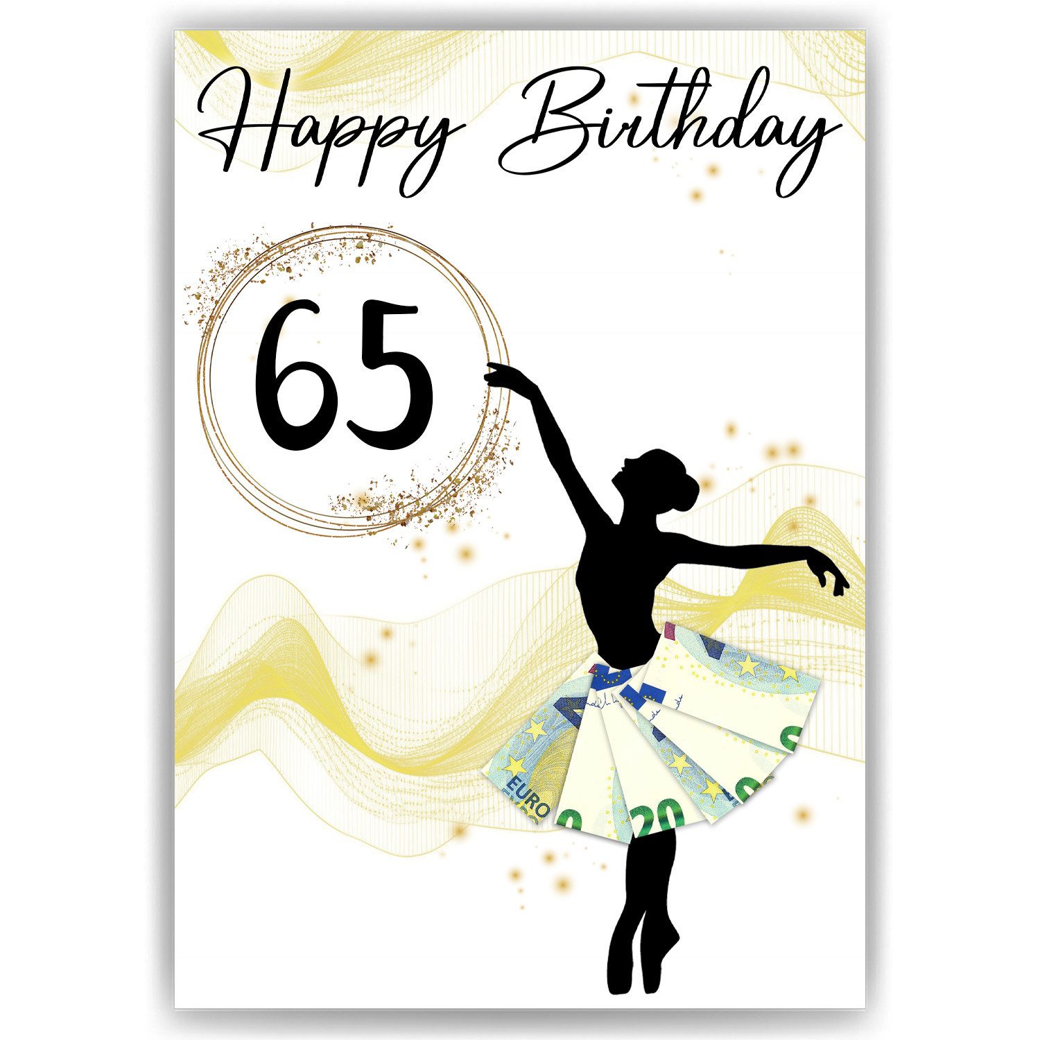 Tigerlino Poster Geburtstag Geldgeschenk Frauen Freundin günstig online kaufen