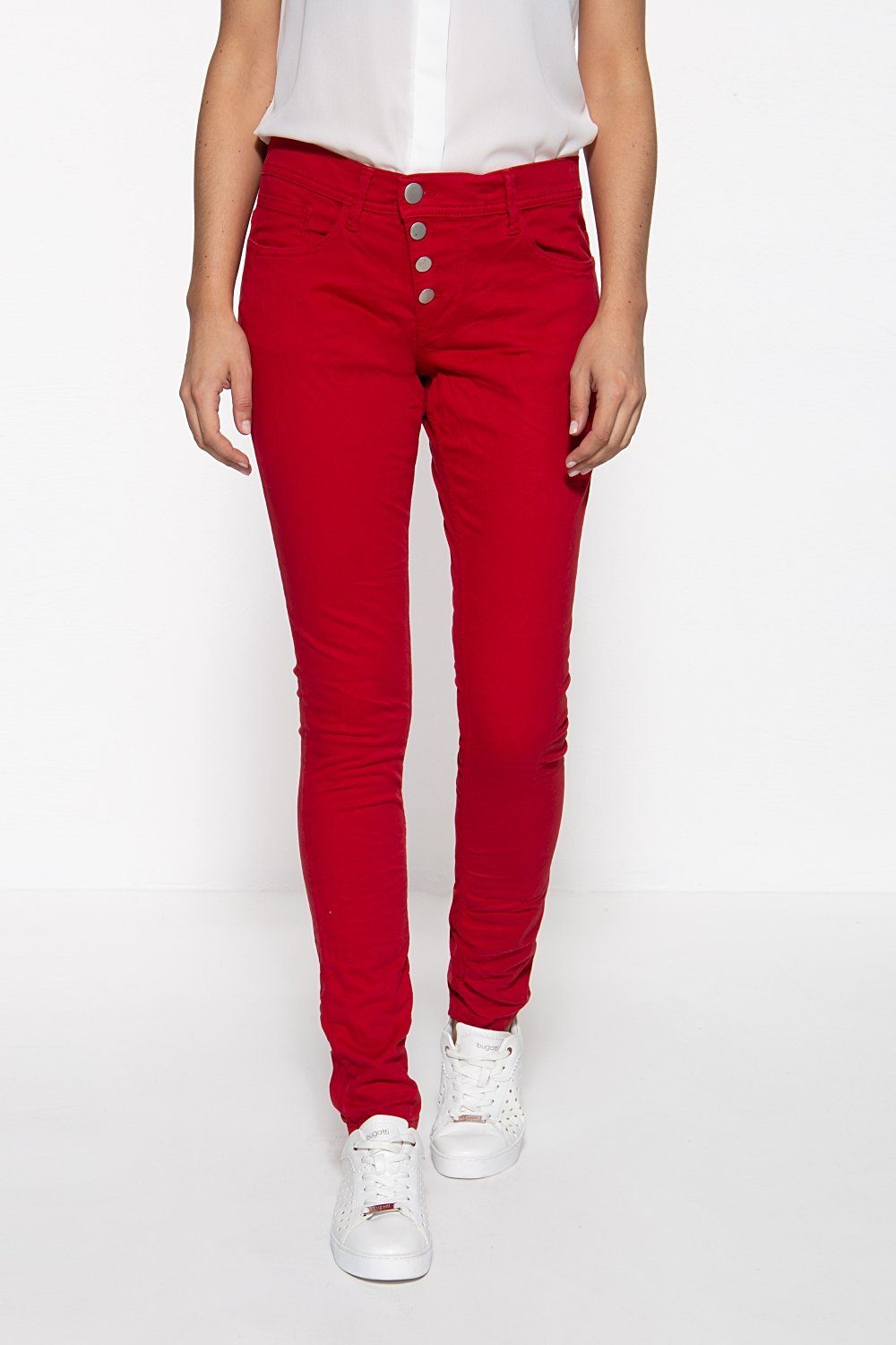 Rote Stretch Jeans für Damen online kaufen | OTTO