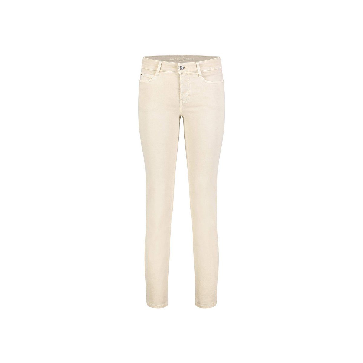 MAC Straight-Jeans beige regular (1-tlg)