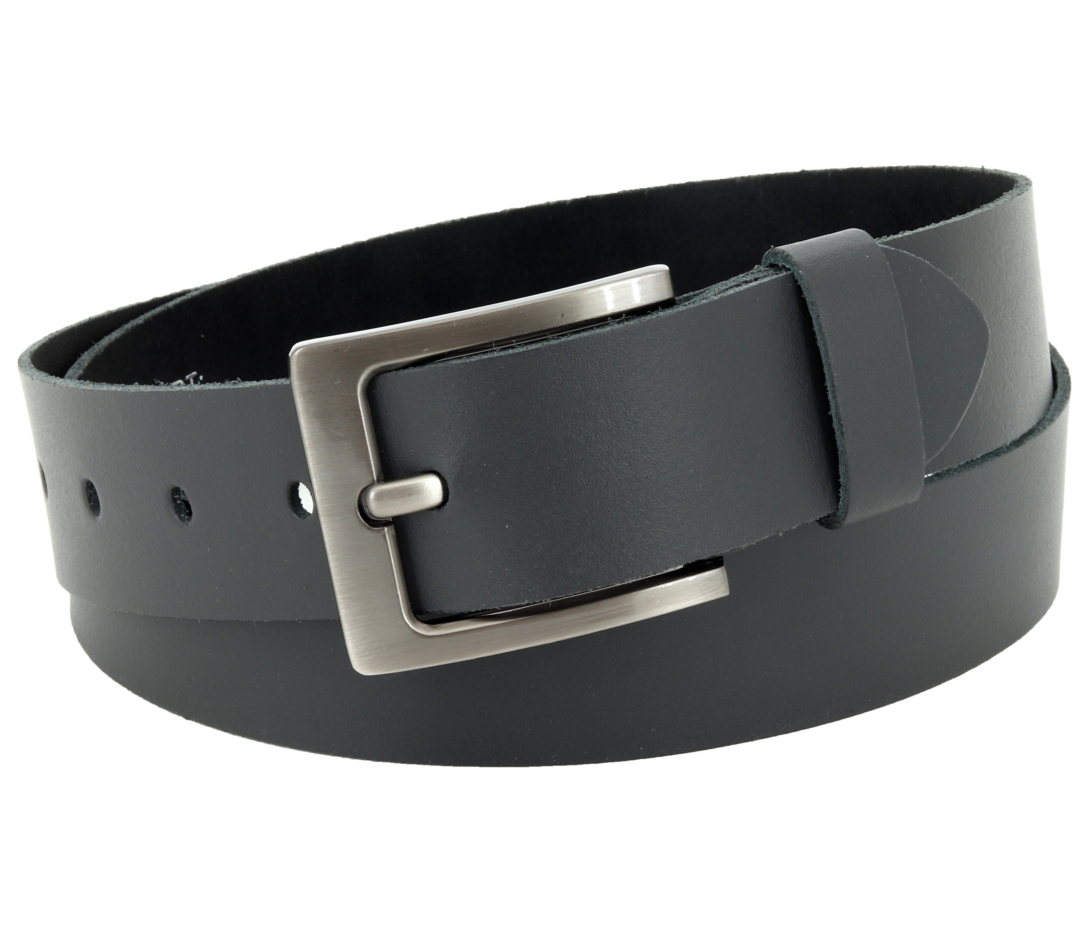 COLOGNEBELT Ledergürtel OM51-SL-Grau MADE IN GERMANY, Grau Kürzbar, 100 % E günstig online kaufen