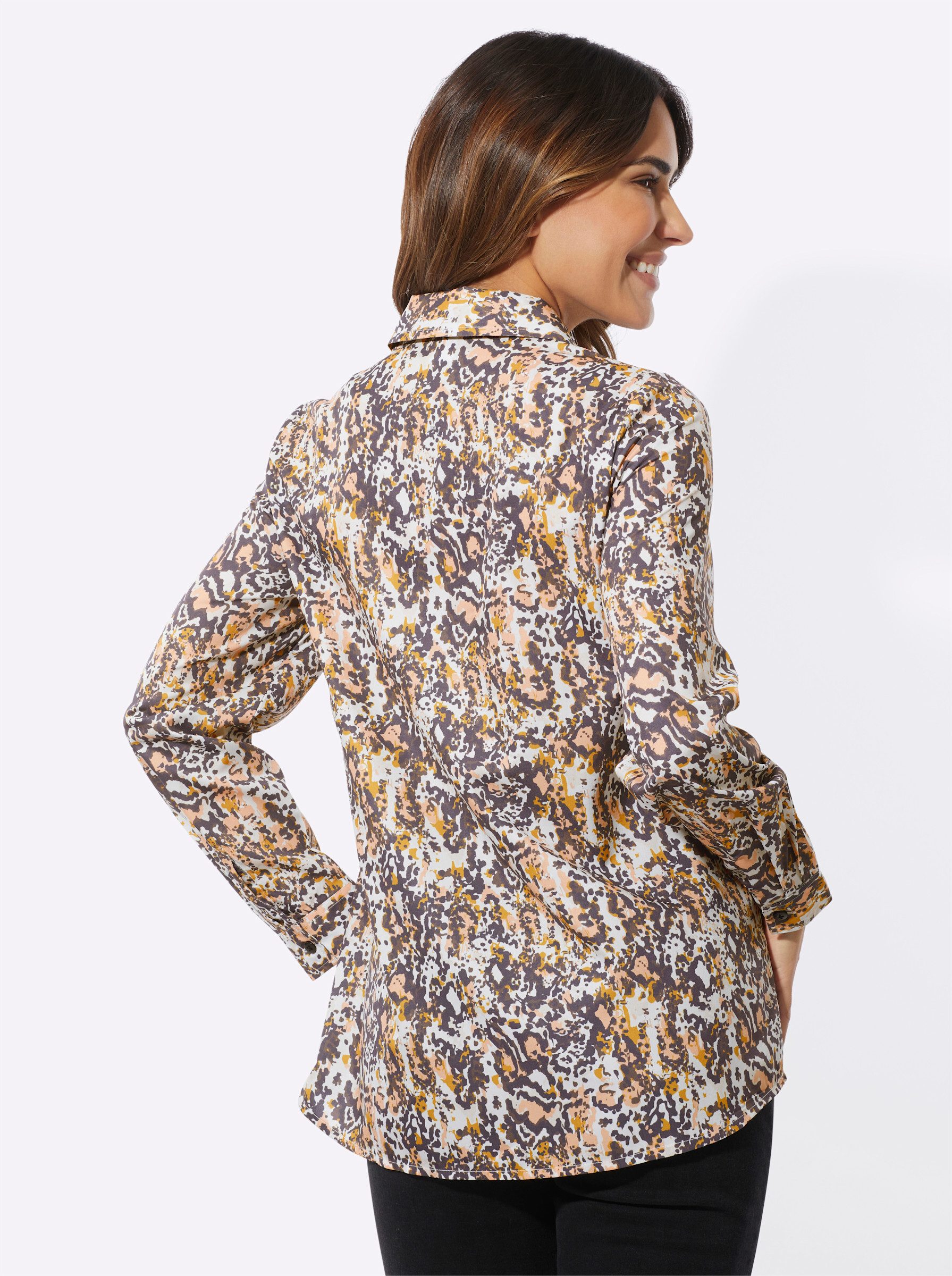Sieh an! Klassische Bluse Longbluse günstig online kaufen