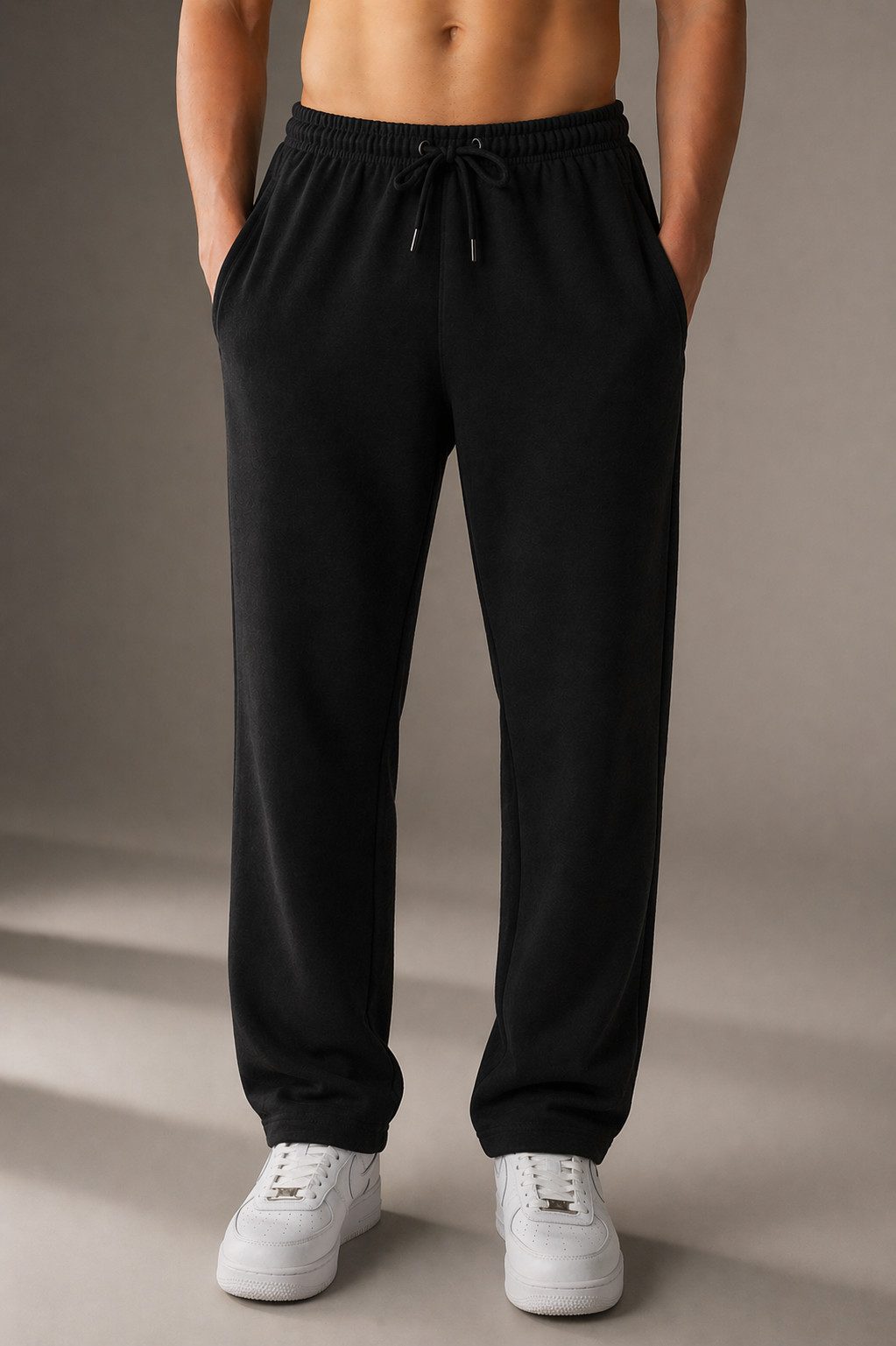 R-CAMP Jogginghose Jogginghose Herren Baumwolle Sweathose Sommer Hose (Packung, 1-tlg., Jogginghose für Herren) Baumwolle Herren Freizeithose Sporthose Trainingshose, modisch, bequem