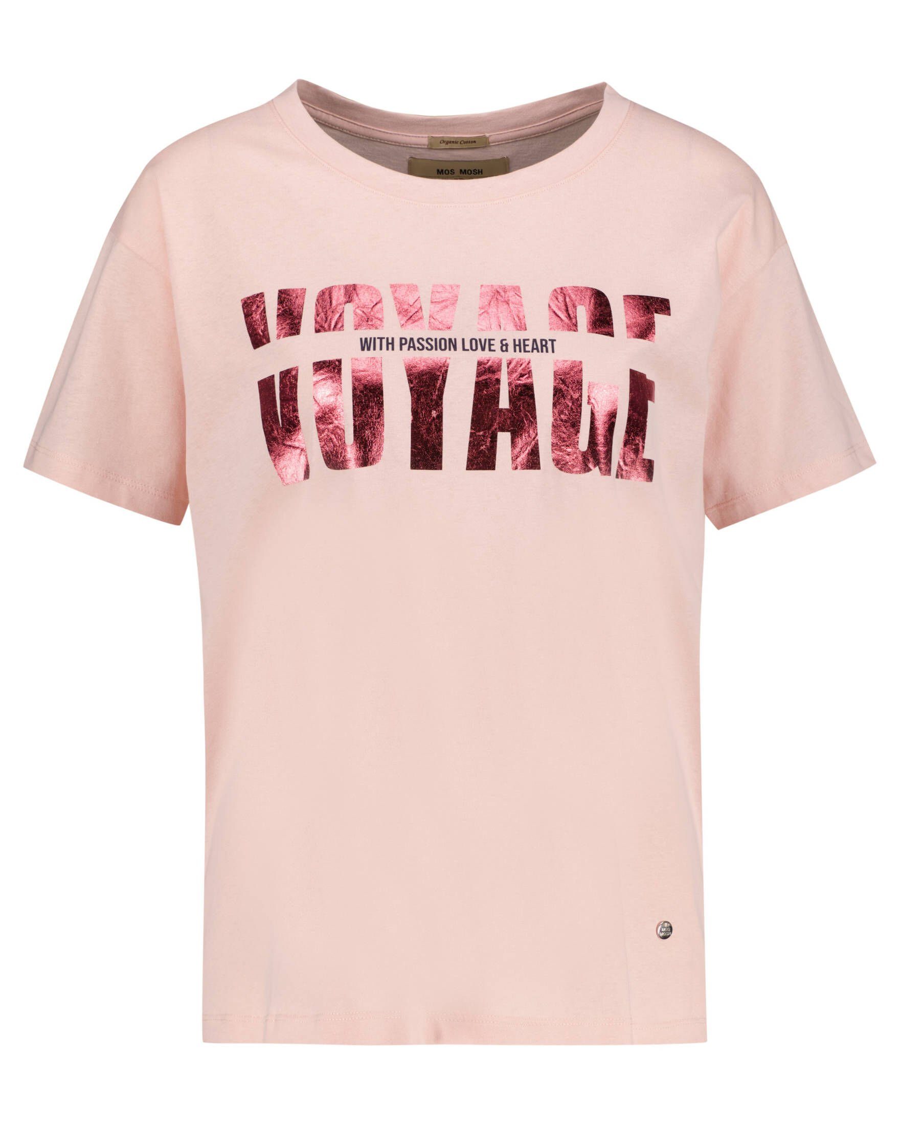 (1-tlg) "Mex" Mos T-Shirt Damen Mosh rose T-Shirt (70)