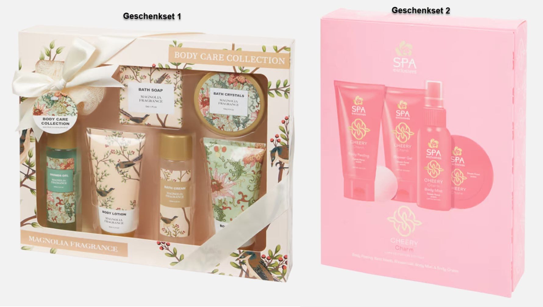 Pflege-Geschenkset Spa Exclusives Geschenkset Body Care