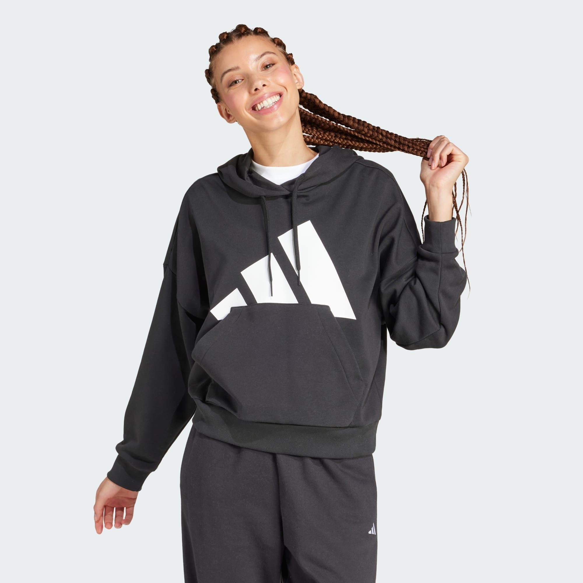 Hoodie ESSENTIALS BIG LOGO FRENCH TERRY LOOSE HOODIE