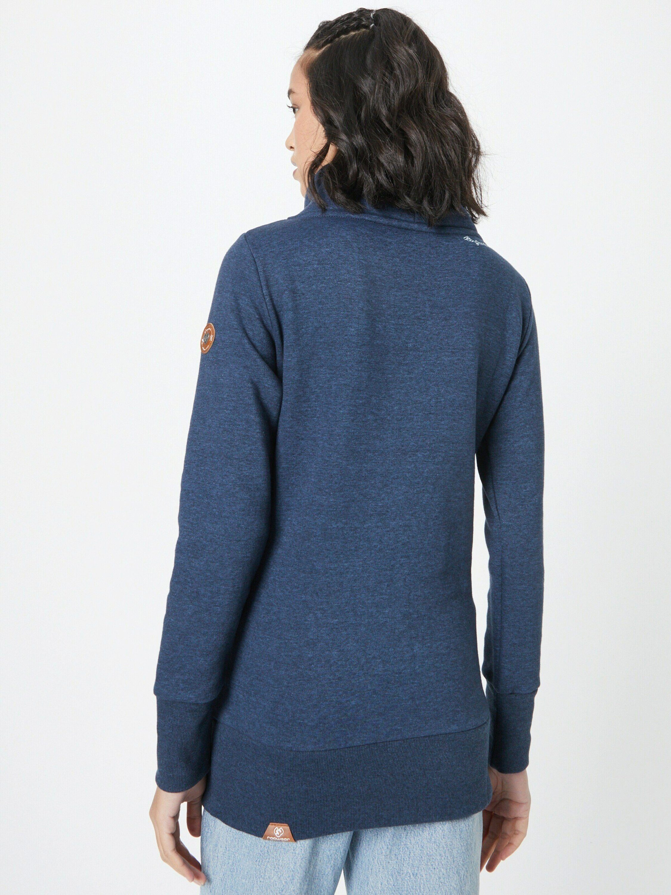 NAVY Ragwear (1-tlg) NESKA Details Sweatshirt Plain/ohne