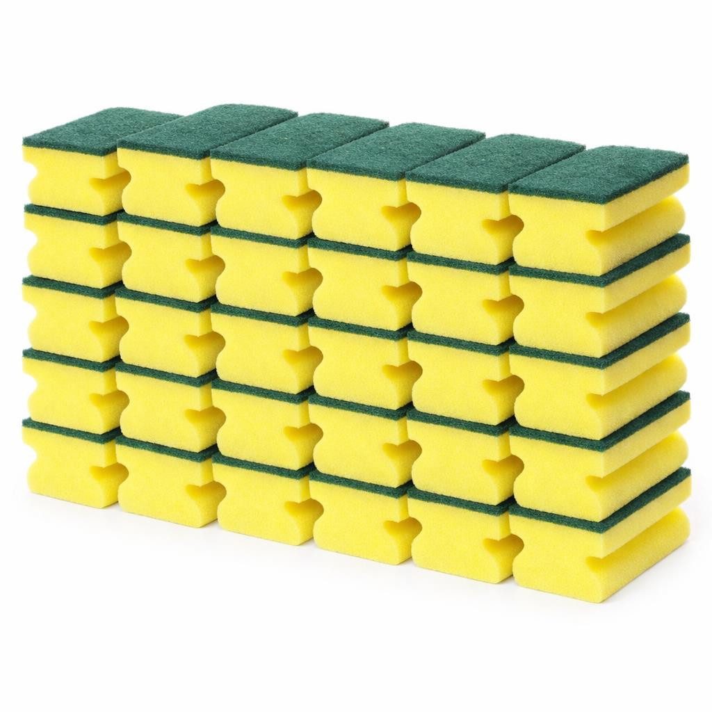 BAYLI Scheuerschwamm 30er Set Küchenschwamm, Topfschwamm, Putzschwamm - Scheuerschwamm