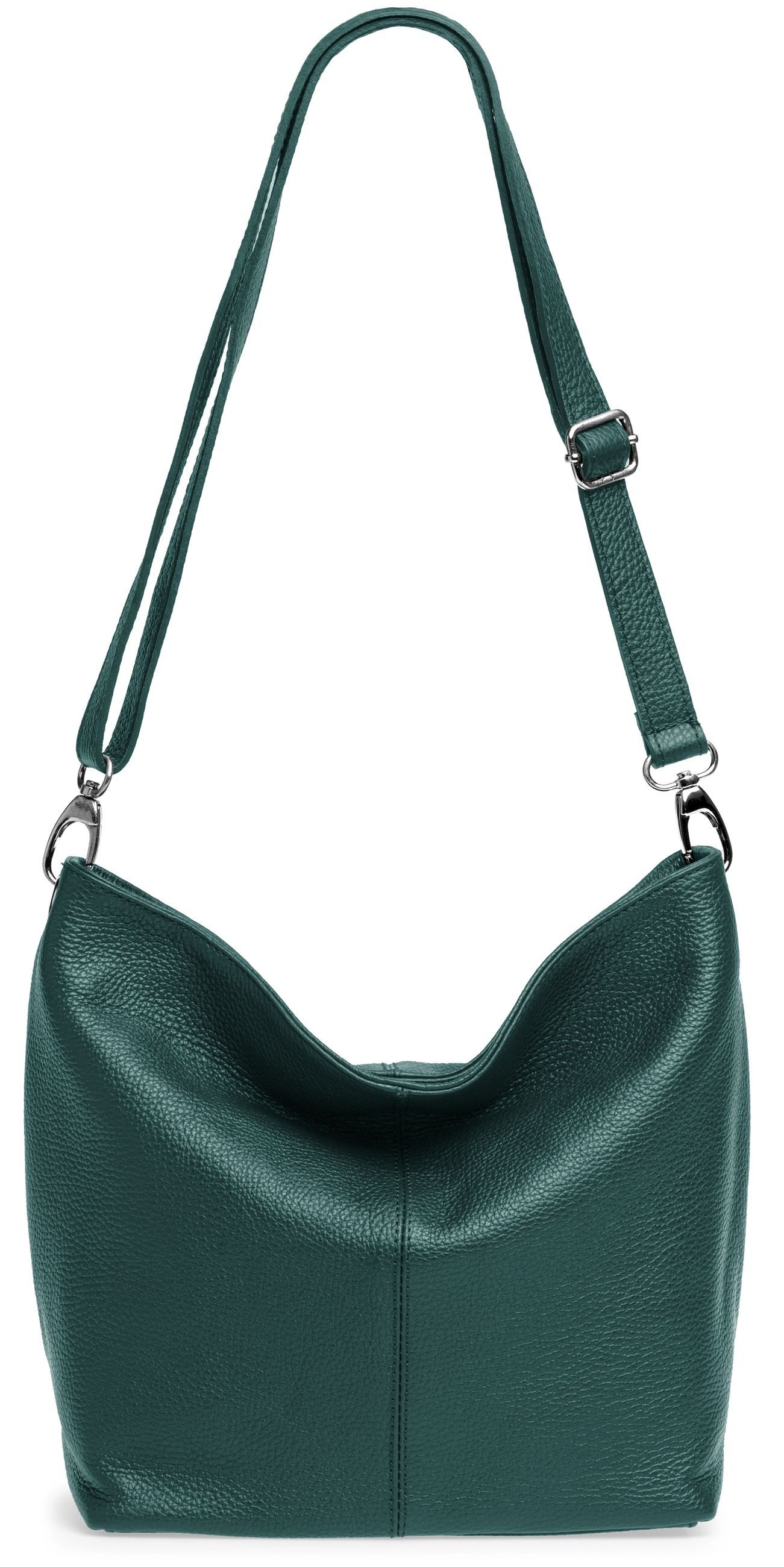 Caspar Schultertasche Klassische Damen Leder Handtasche günstig online kaufen