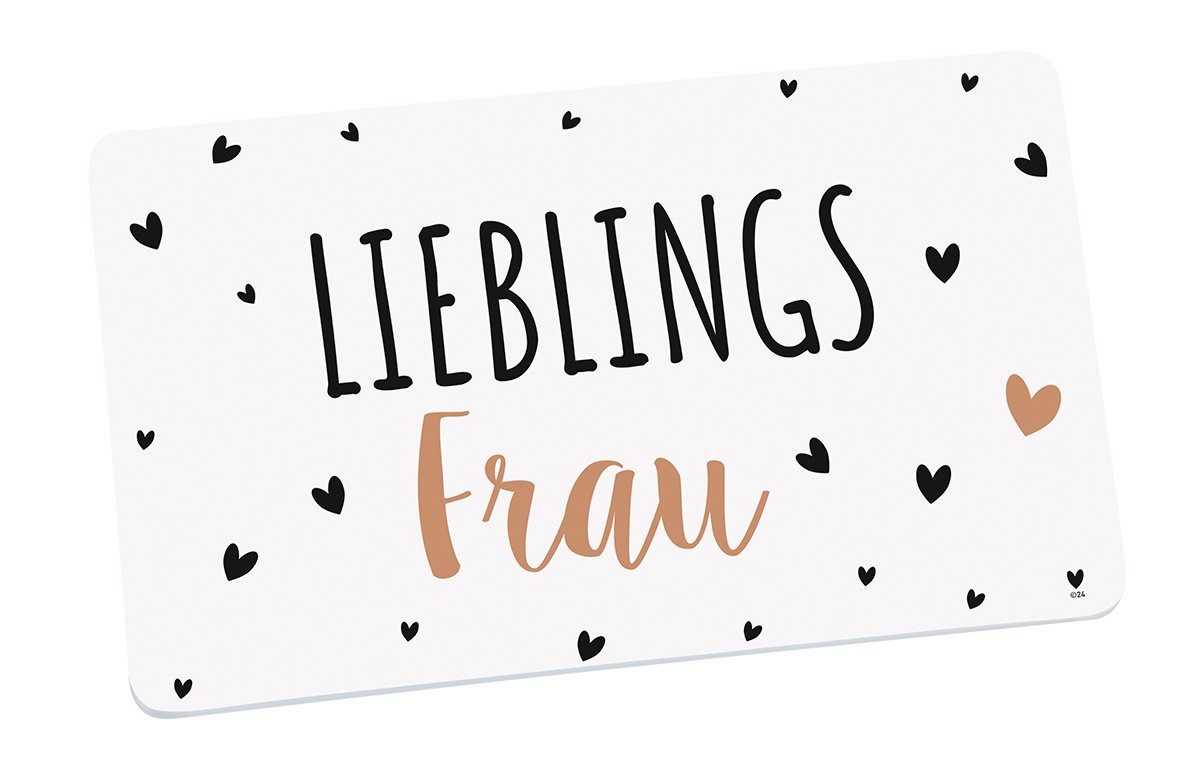 Frühstücksbrett Lieblingsfrau