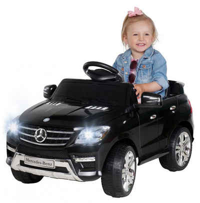 Actionbikes Motors Elektro-Kinderauto elektrisches Kinder Fahrzeug Auto Mercedes Benz ML 350 Fernbedienung, Belastbarkeit 35 kg, (1-tlg), Kinderelektroauto - Spielzeug - Bremsautomatik - ab 3 Jahre