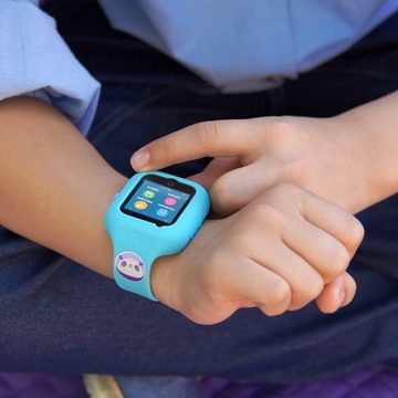 Soymomo Smartwatch, Kinder Handy GPS-Uhr mit 4G Kamera Telefon Anruf Sprachnachrichten