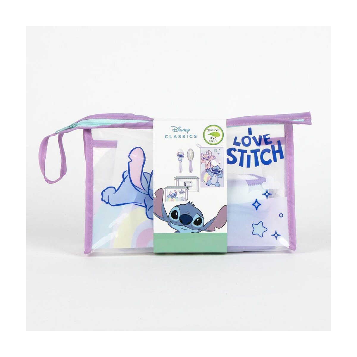 Lilo & Stitch Kulturbeutel Disney Lilo & Stitch Hygiene-Kit Set – Pflege mit Spaß – Bild 5 von 5