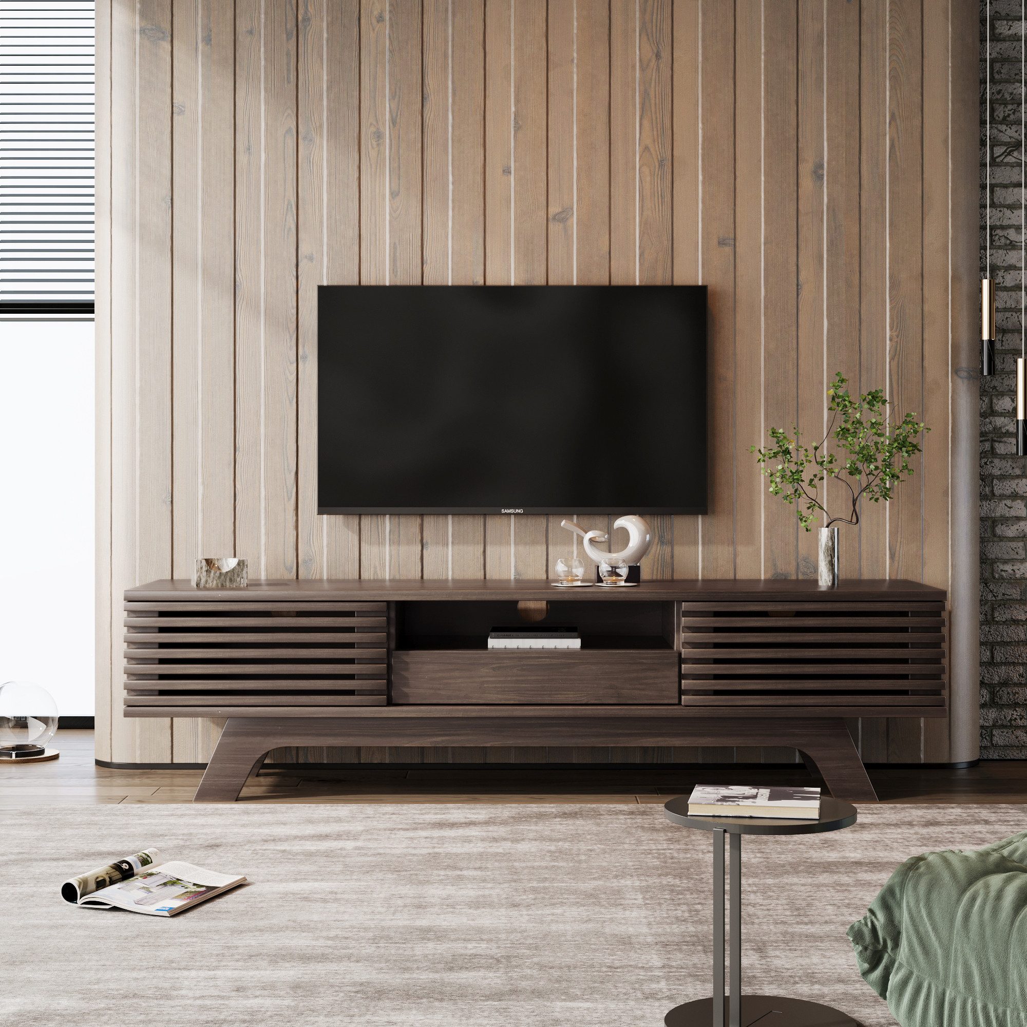 Furnishings Home TV-Schrank Vintage-Stil TV-Schrank mit günstig online kaufen