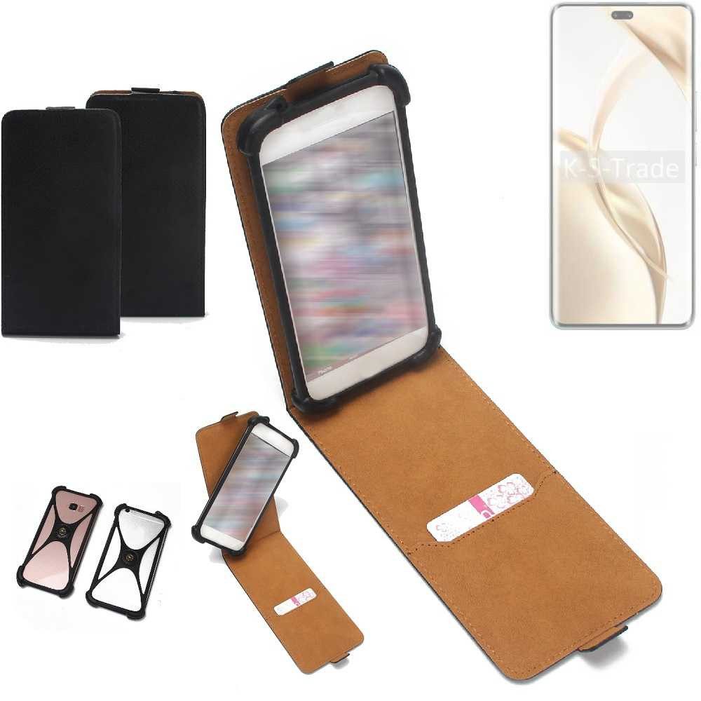 K-S-Trade Handyhülle für Honor 200, Handyhülle Schutzhülle Hülle Case Cover Flip Style Bumper