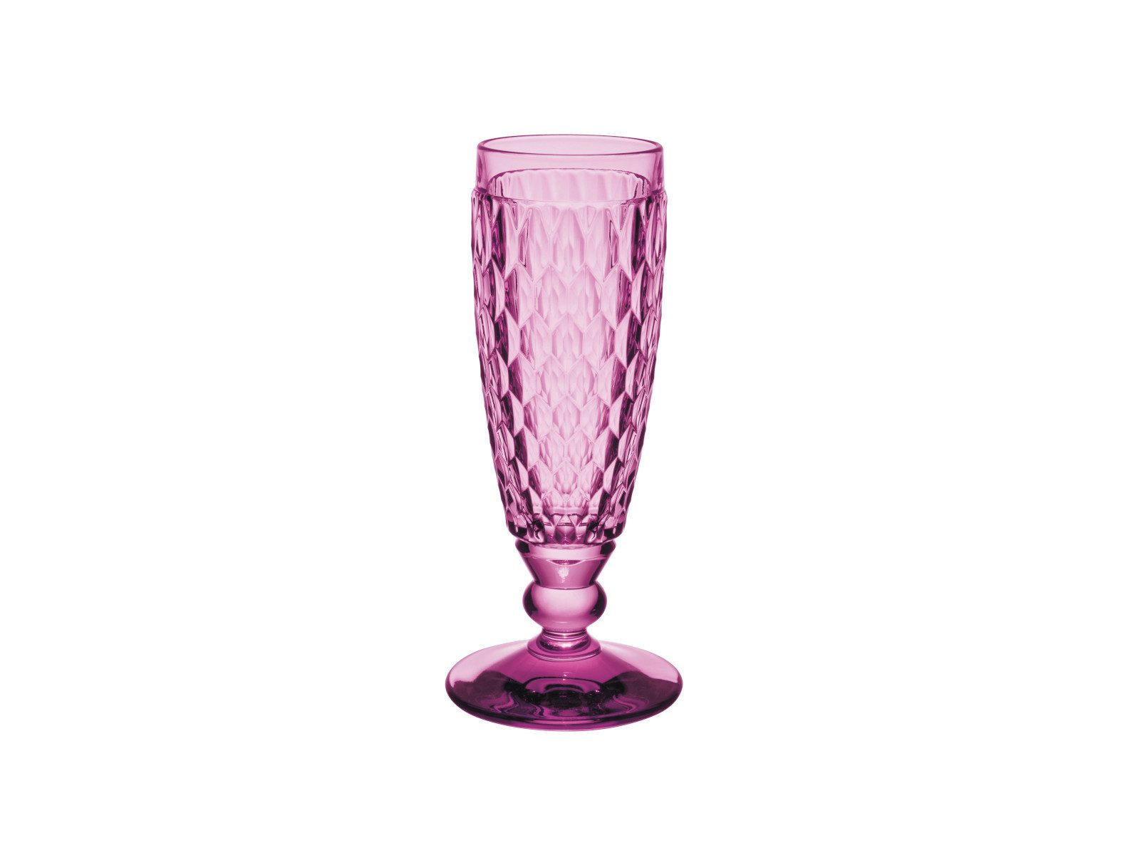Villeroy & Boch Sektglas Boston Berry Sektglas lila 0,12l, Kristallglas