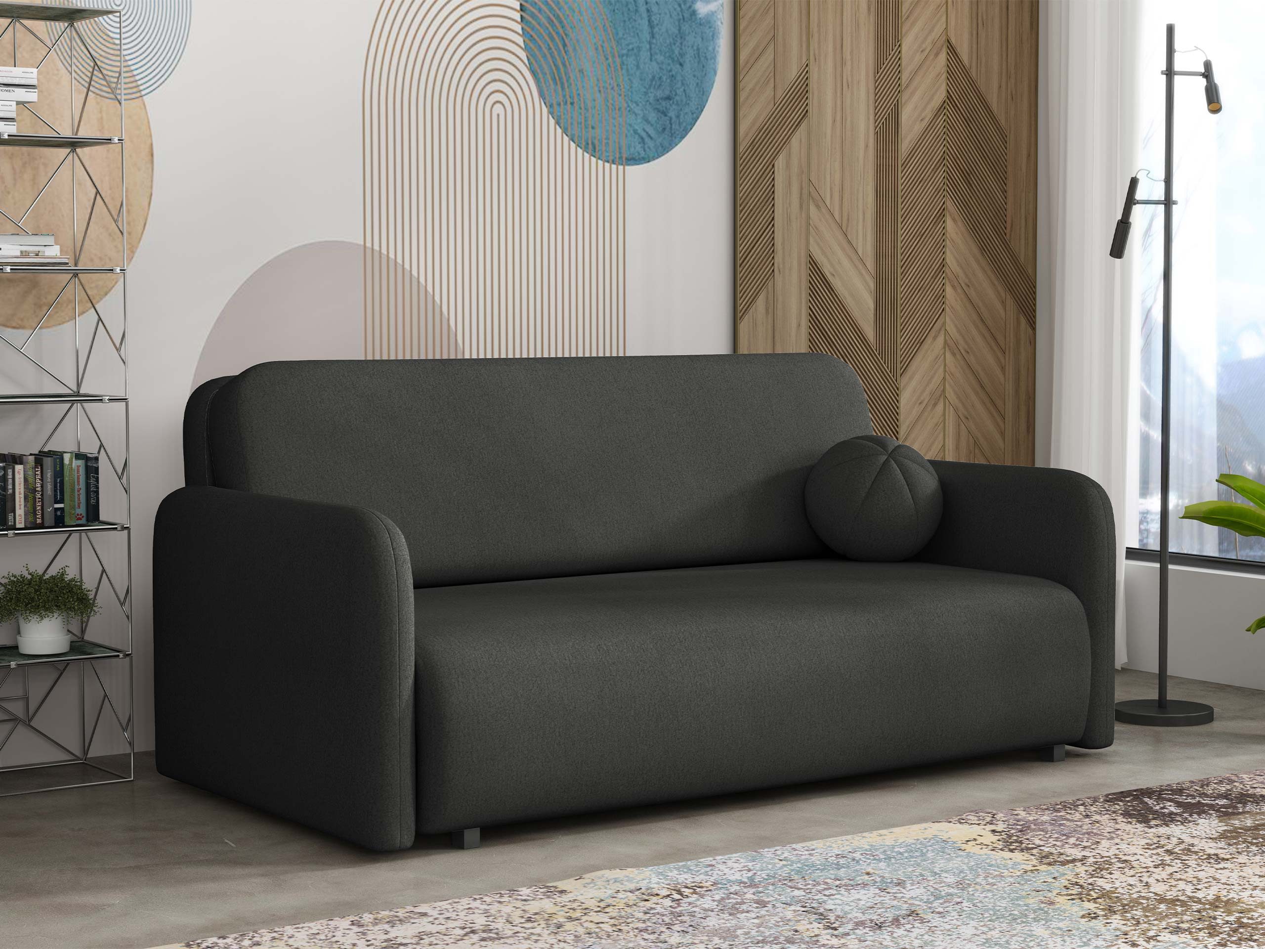 MIRJAN24 Schlafsofa Viva Sun IV, mit Schlaffunktion und Bettkasten, vier Sitzer, 170x103x85 cm