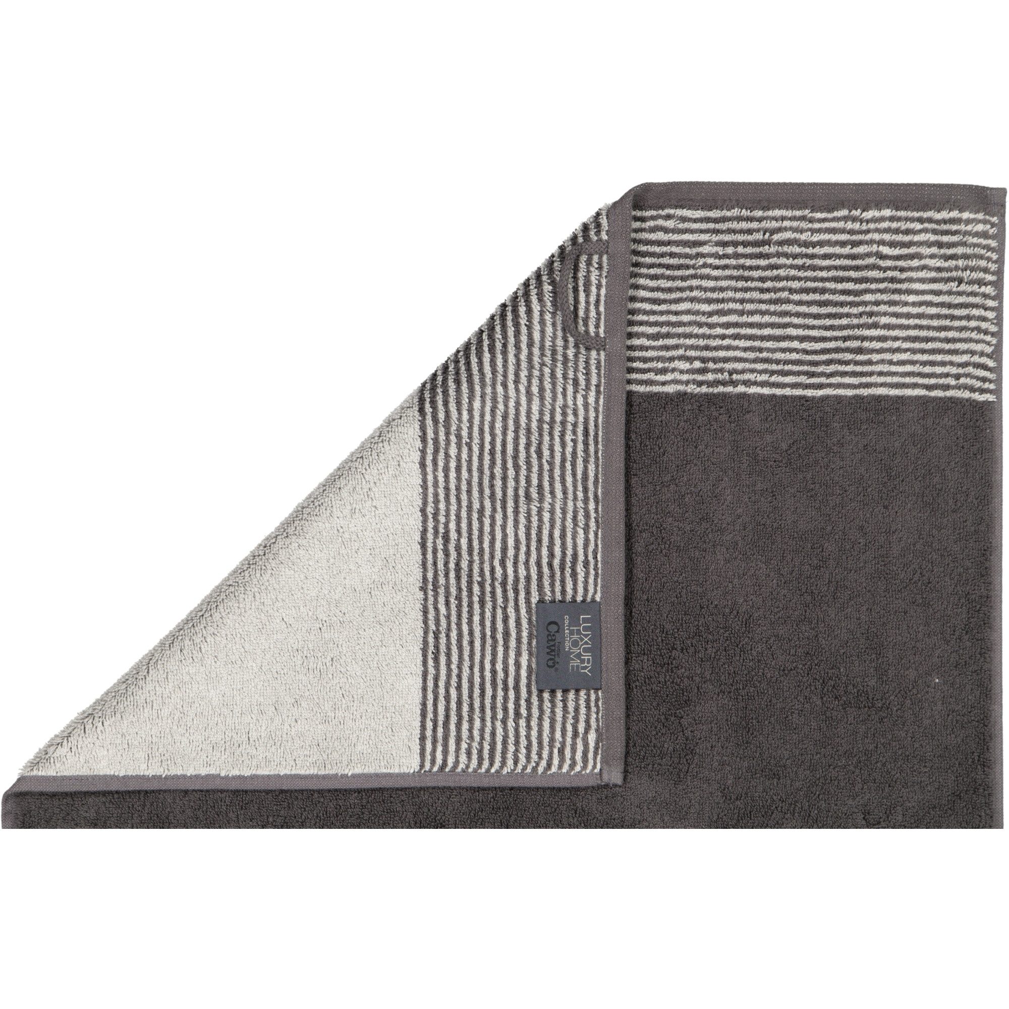 Cawö Handtücher Luxury Home Two-Tone 590, 100% Baumwolle (1-St) – Bild 4 von 4