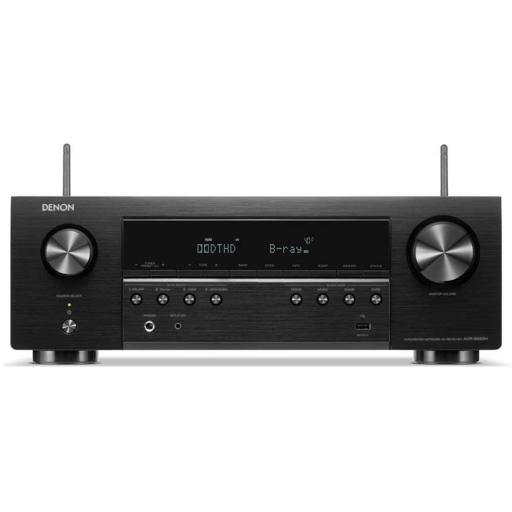 AVR-S660H Klang Effekt - AV-Receiver - schwarz AV-Receiver