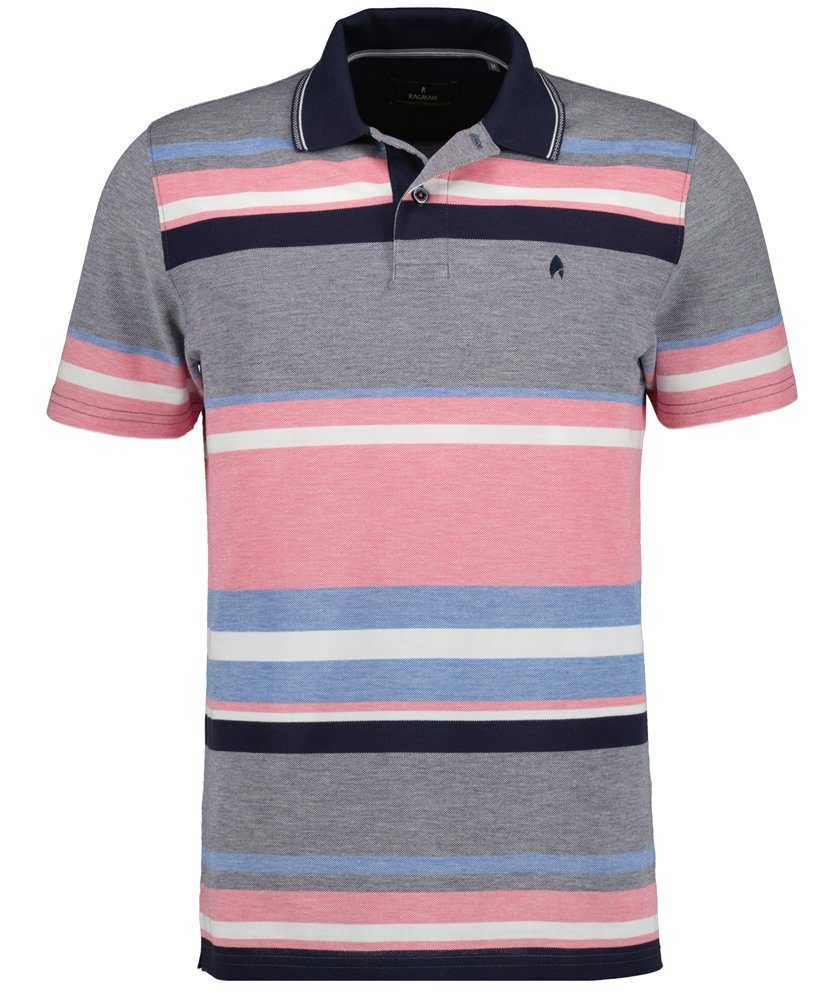 Poloshirt Himbeere-605 RAGMAN