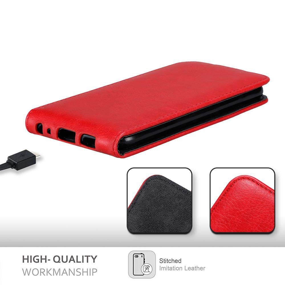 Cadorabo Handyhülle für Honor 9 LITE Hülle Honor 9 LITE, Handy Schutzhülle, Klappbare Hülle, Kunstleder mit Magnetverschluss