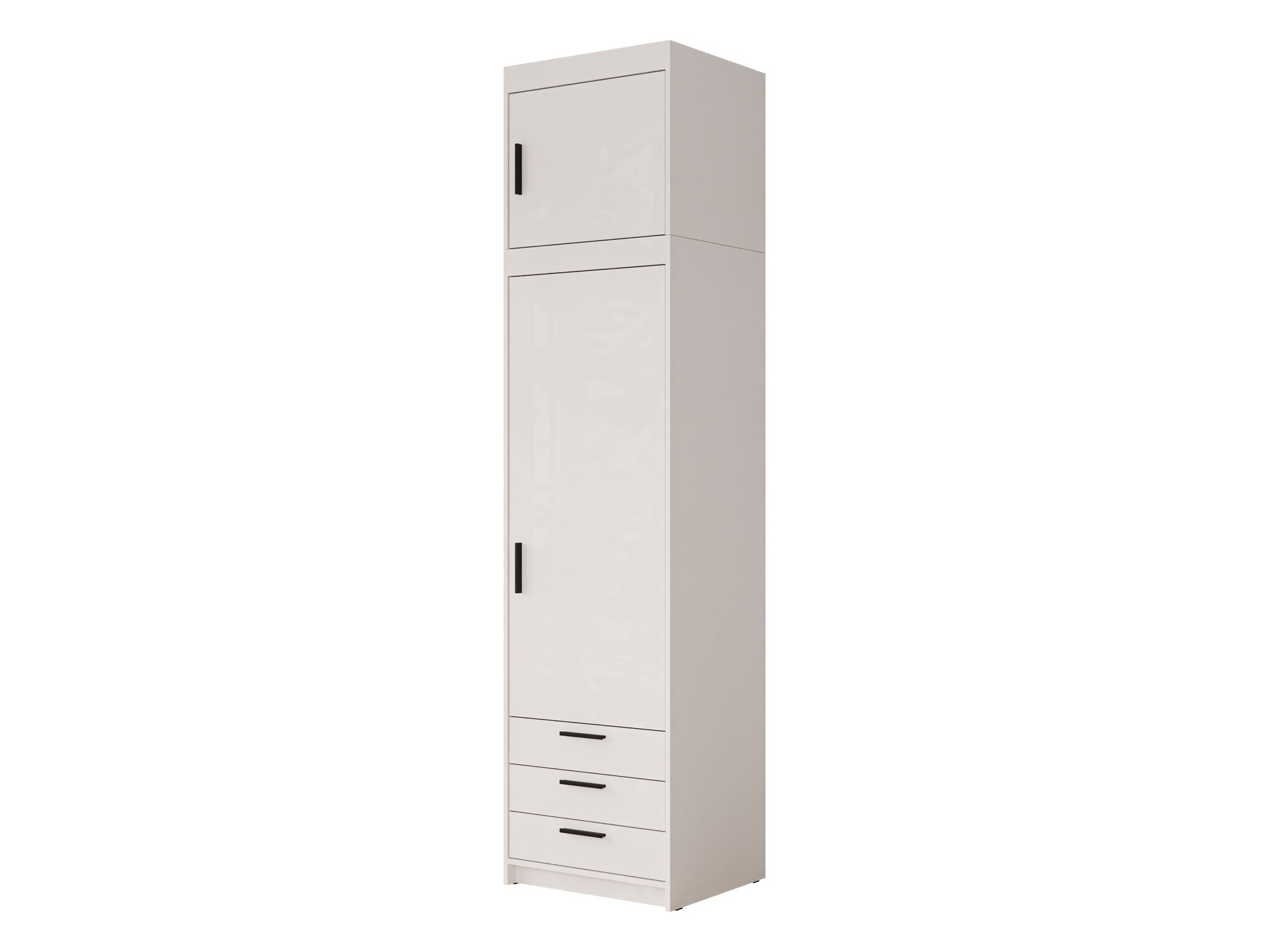 MIRJAN24 Kleiderschrank Elena 1D3S + Schrankaufsatz günstig online kaufen