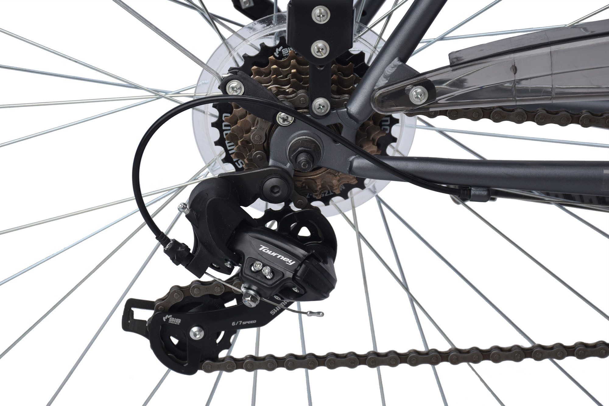 WYNN Trekkingrad TRK1.0, 21 Gang Shimano Tourney TX Schaltwerk, Kettenschaltung