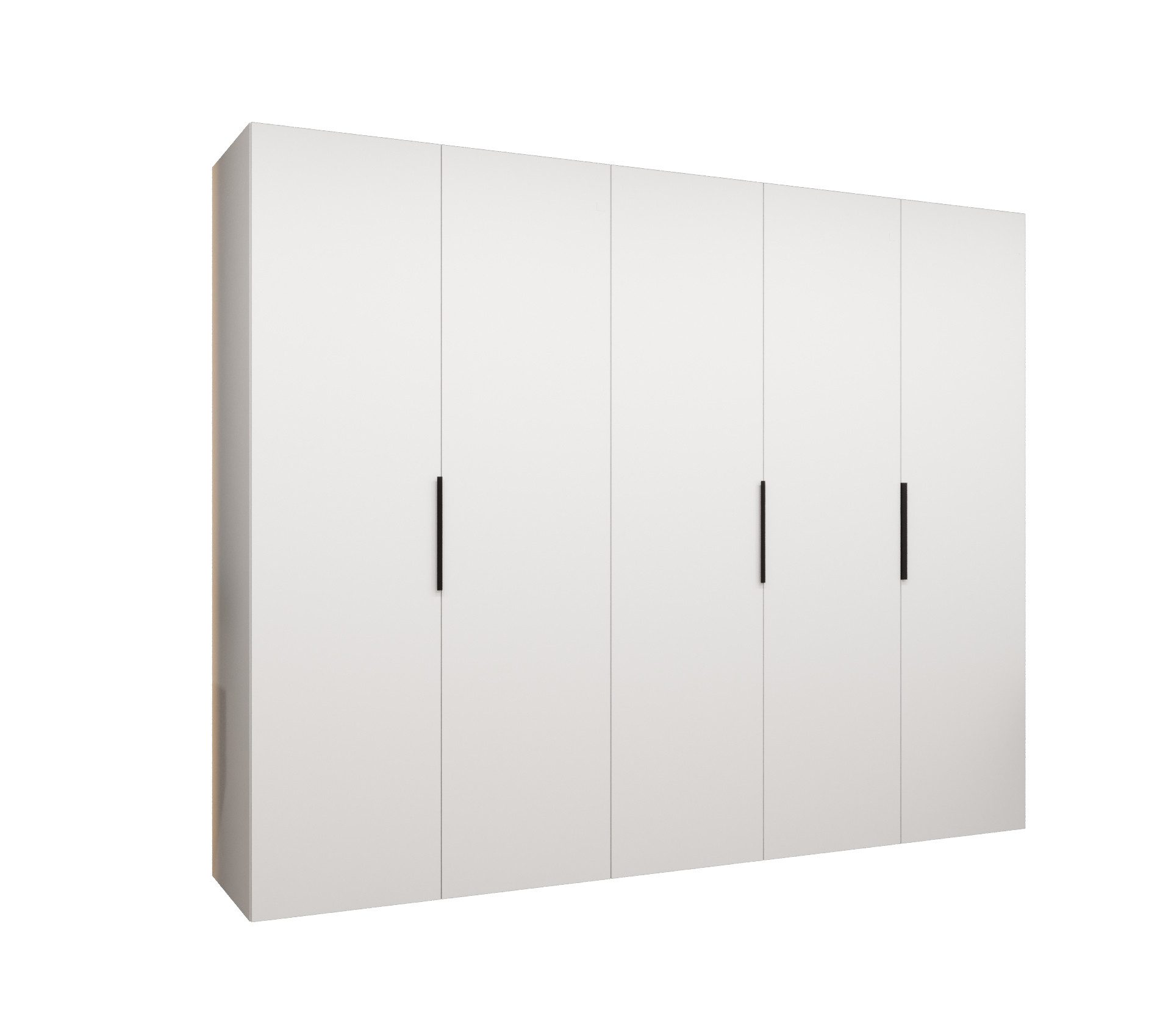ABIKS MÖBEL Drehtürenschrank MARBELLA 1 Schlafzimmerschrank mit Kleiderstange und Regalen