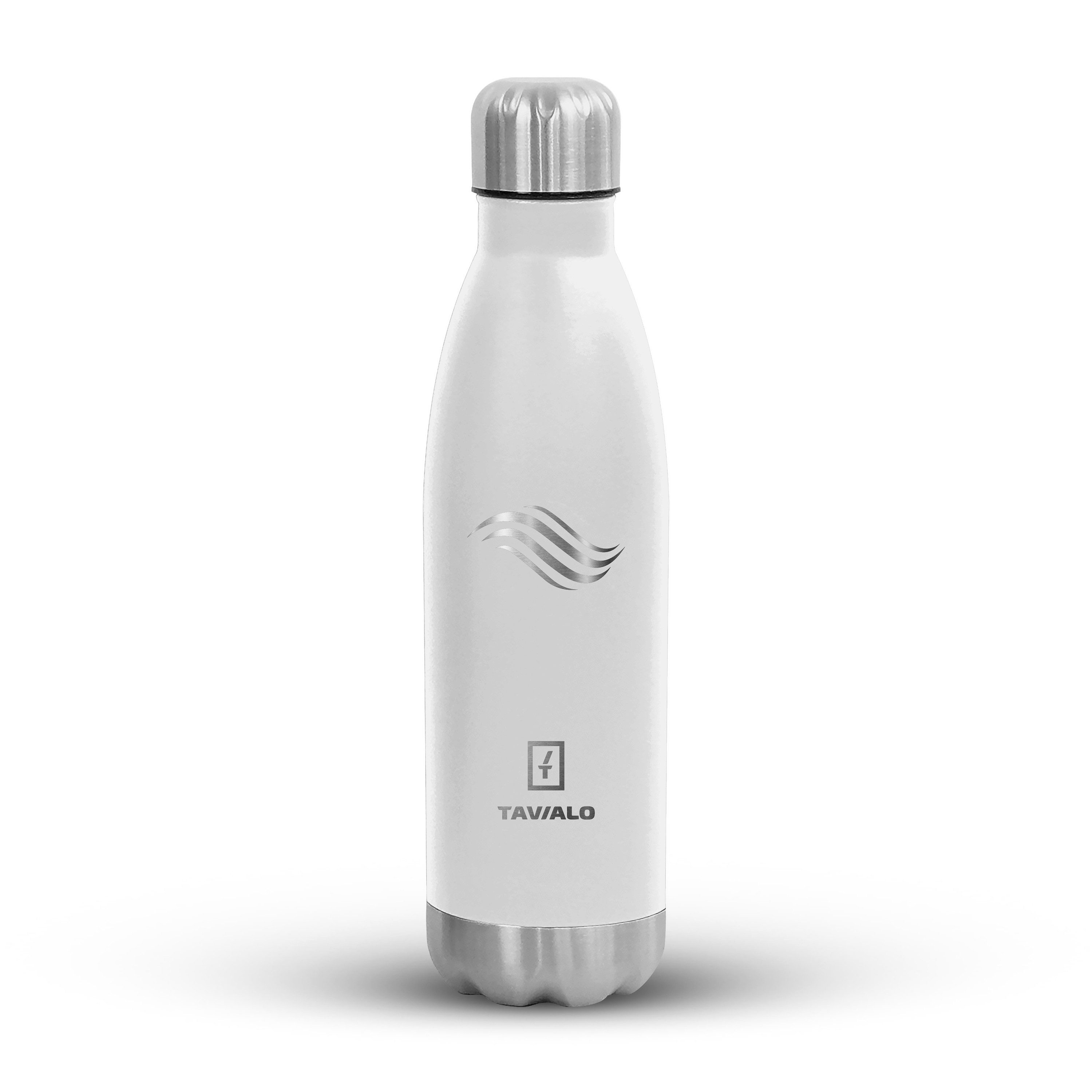 Isolierflasche TAVIALO Edelstahl Trinkflasche – Isolierflasche 500ml, BPA-frei