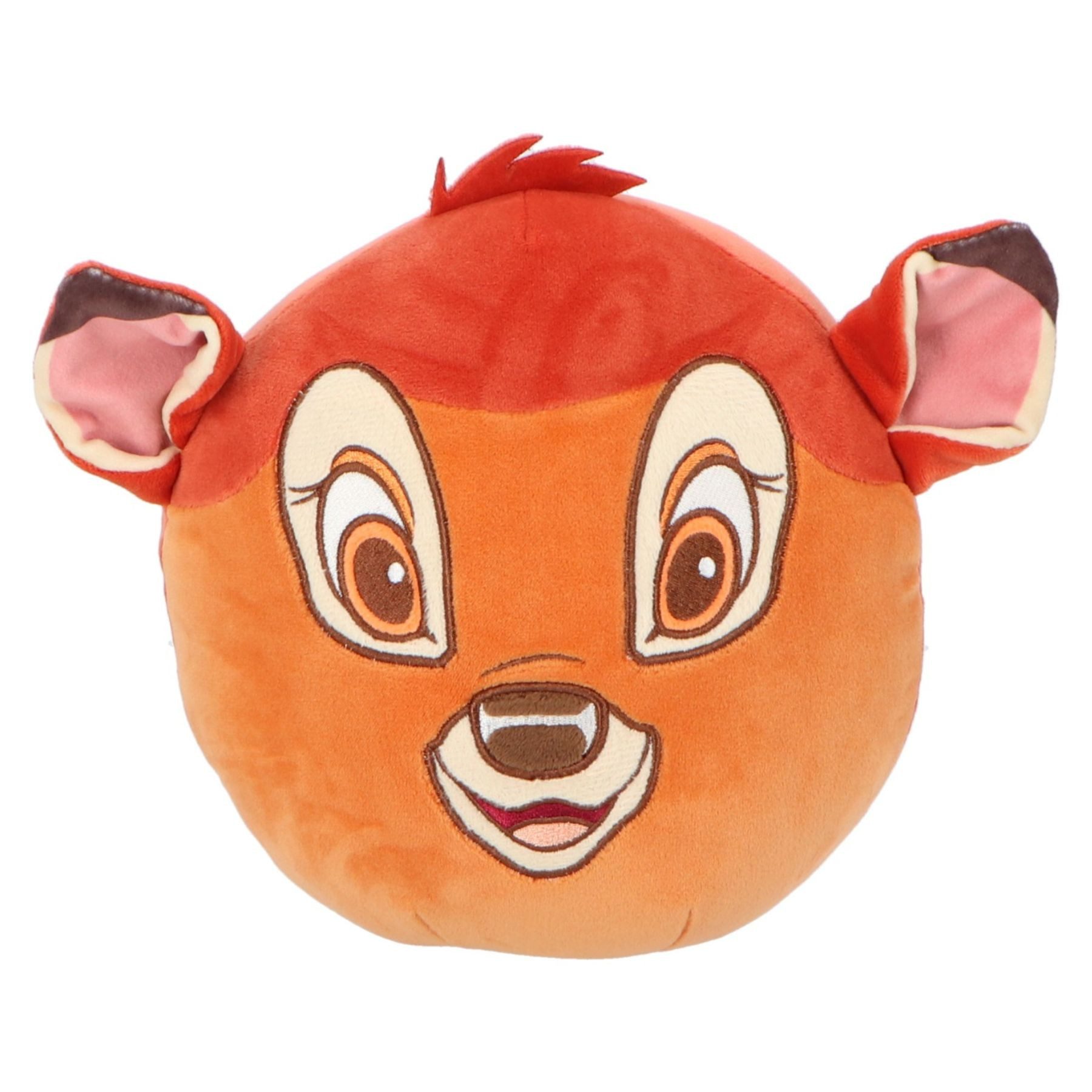 Plüschfigur Bambi Squishy 32 cm weiche Spielzeugfigur in Orange für Kinder