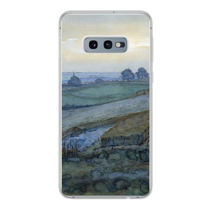 MuchoWow Handyhülle Landschaft bei Arnheim - Piet Mondrian Phone Case Handyhülle Samsung Galaxy S10e Silikon Schutzhülle