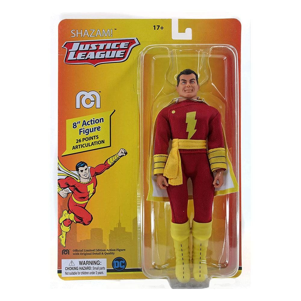 Mego Actionfigur Mego DC Comics Shazam Limited Edition 20 cm Actionfigur
