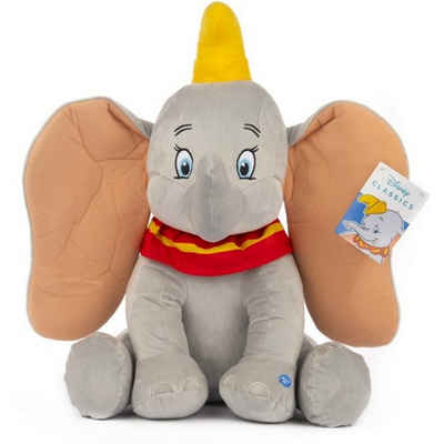 Disney Kuscheltier Dumbo, Kuscheltier mit Geräuschefunktion 48 cm