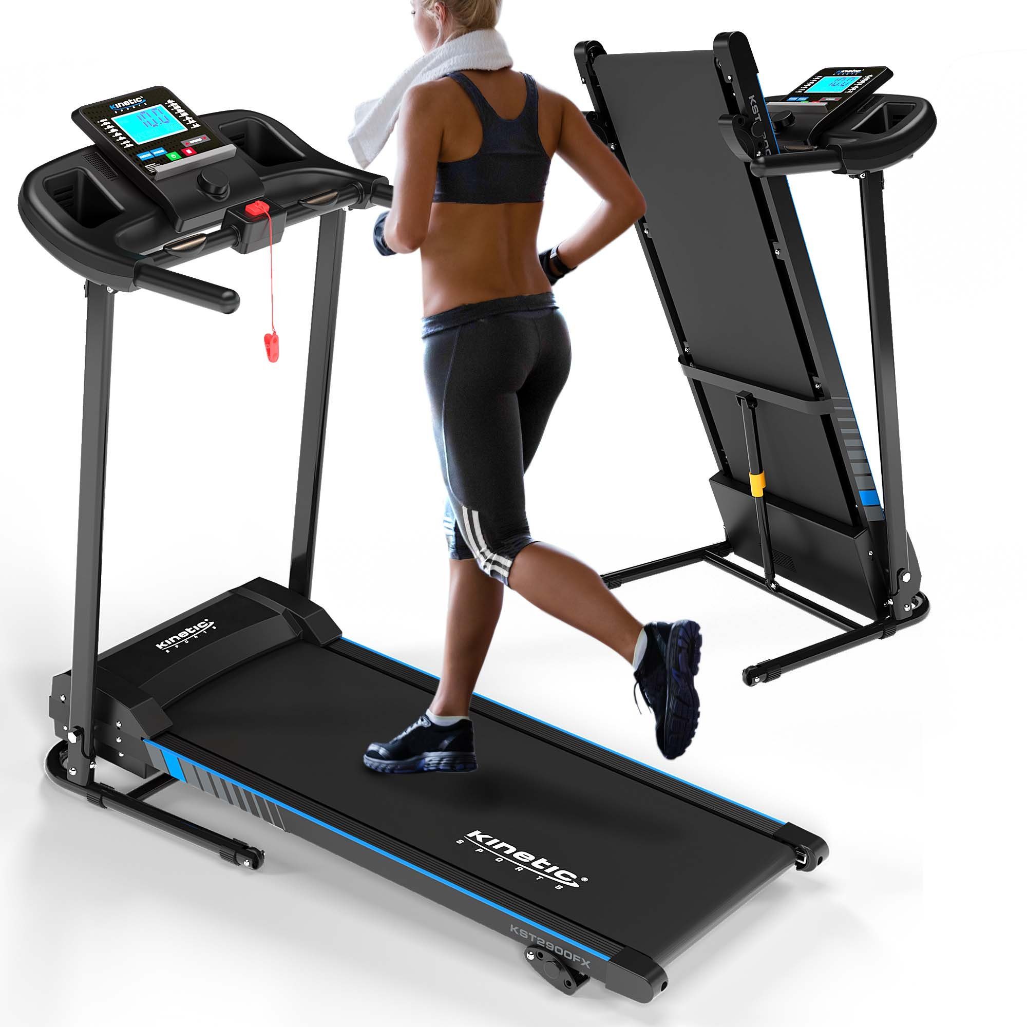 Laufband Heimtrainer Fitnessgerät mit LCD Display Jogging klappbar IP 