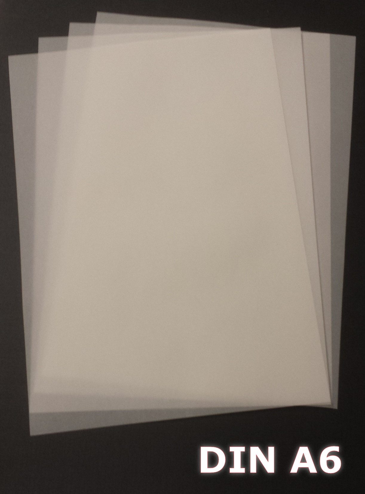 LYSCO Briefpapier Feinstpapier Transparentpapier Zanders T2000 110g/m², exzellente Durchsicht, sehr gute Qualität