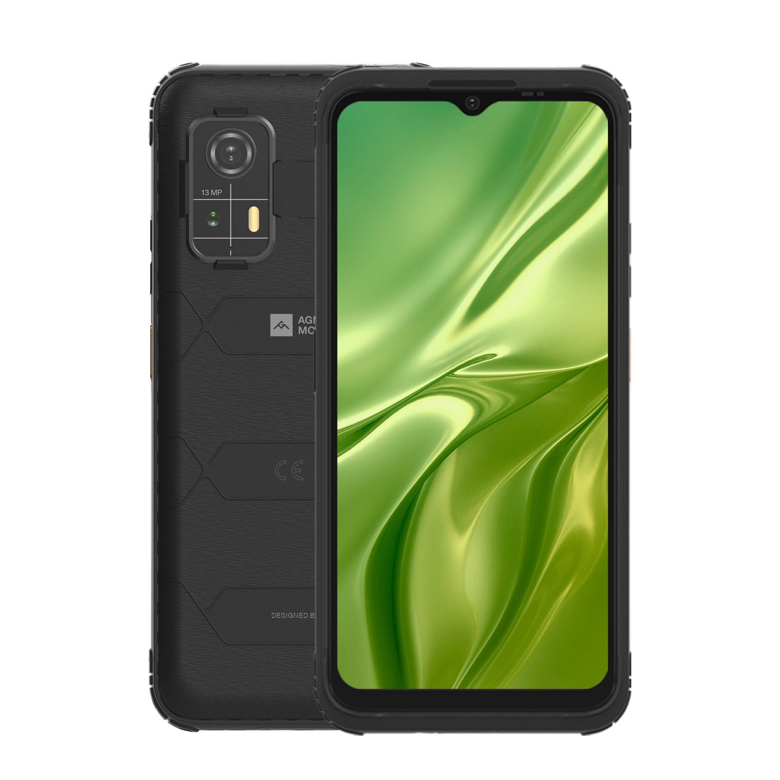 AGM Mobile AGM by Bea-fon H MAX 256 rugged Smartphone (16,7 cm/6,56 Zoll, 256 GB Speicherplatz, 13 MP Kamera, IP68/IP69K/810H)