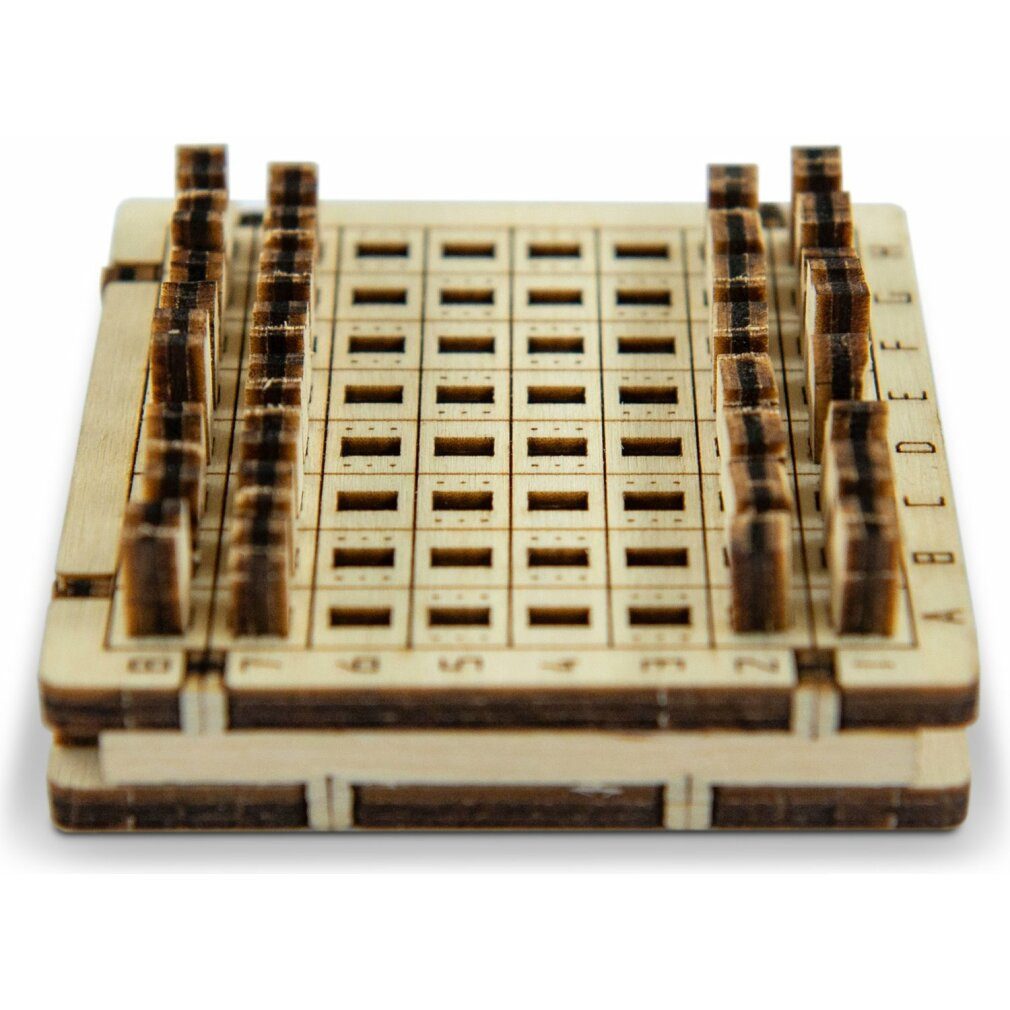 Wooden City Spiel 3D Puzzlespiel Mini-Schach