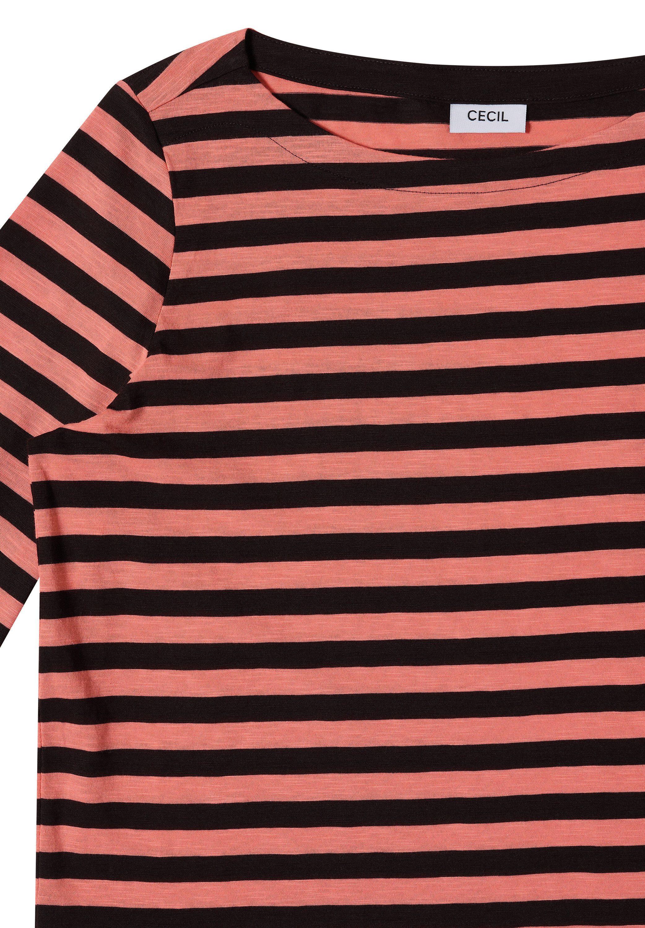 CECIL 3/4-Arm-Shirt aus reiner Baumwolle – Bild 5 von 5