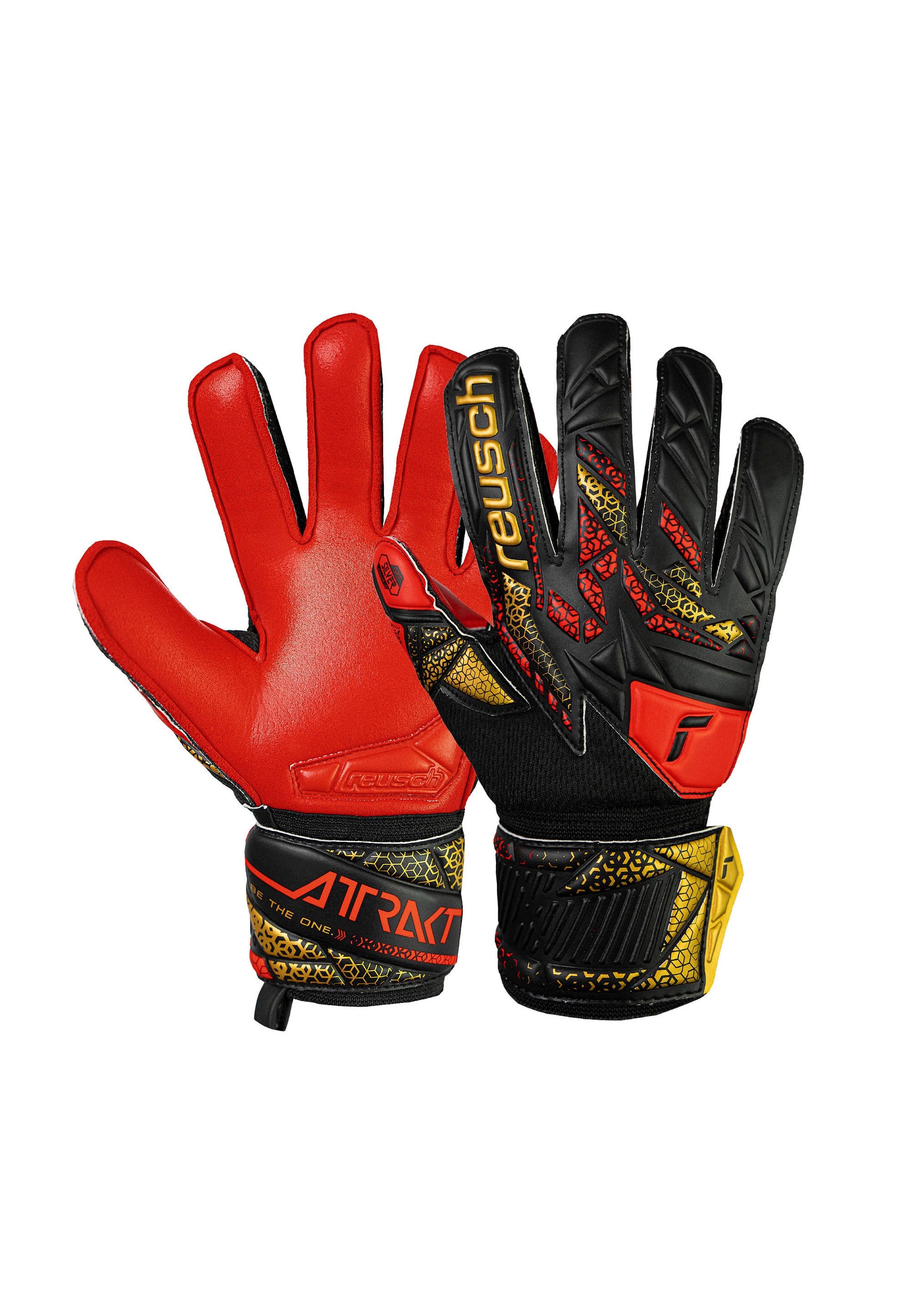 Reusch Torwarthandschuhe Attrakt Silver Junior mit Expanse Cut
