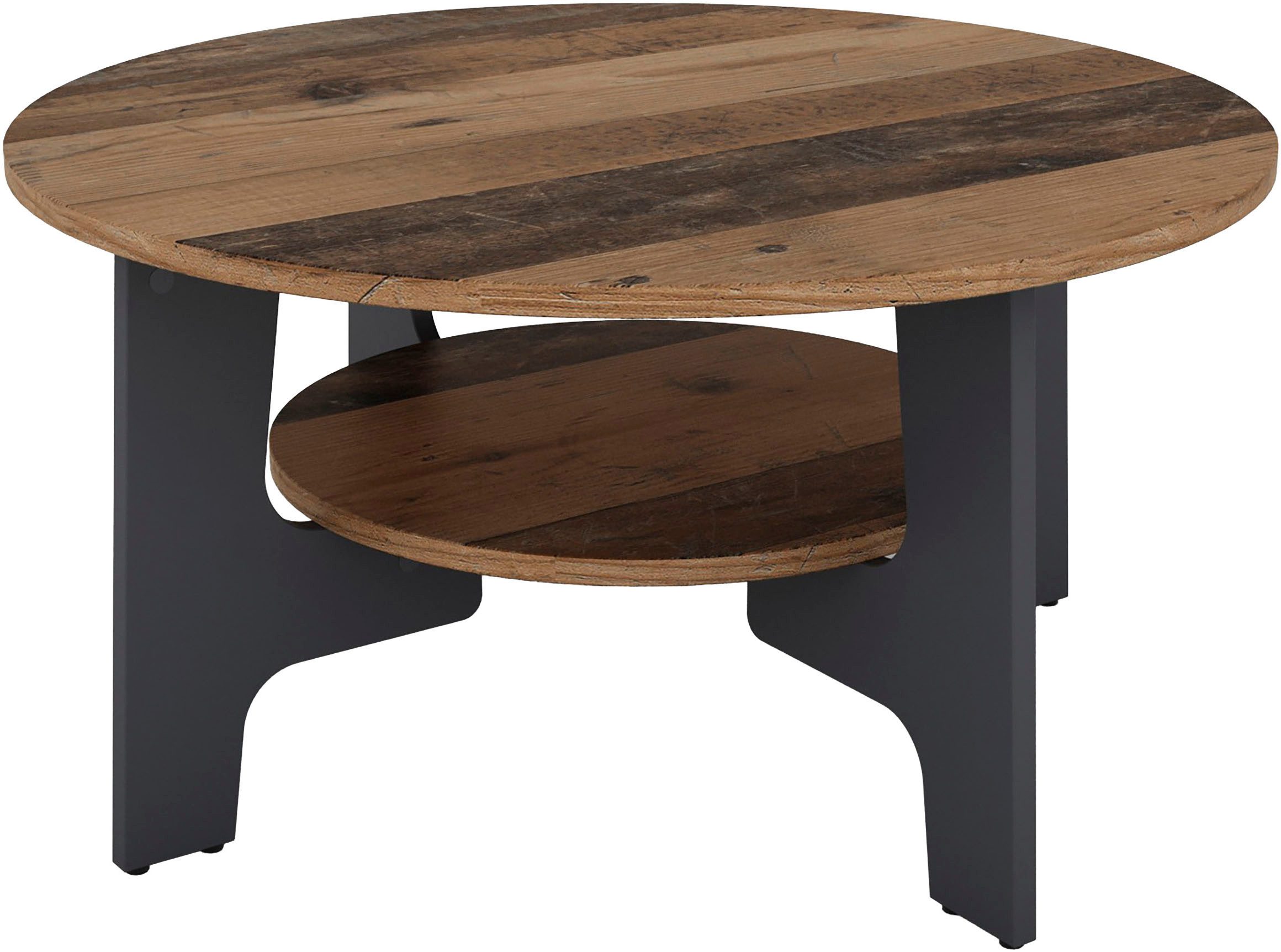 byLIVING Couchtisch JONNY, Artisan Eiche, Old Wood oder weiß, Ablageboden