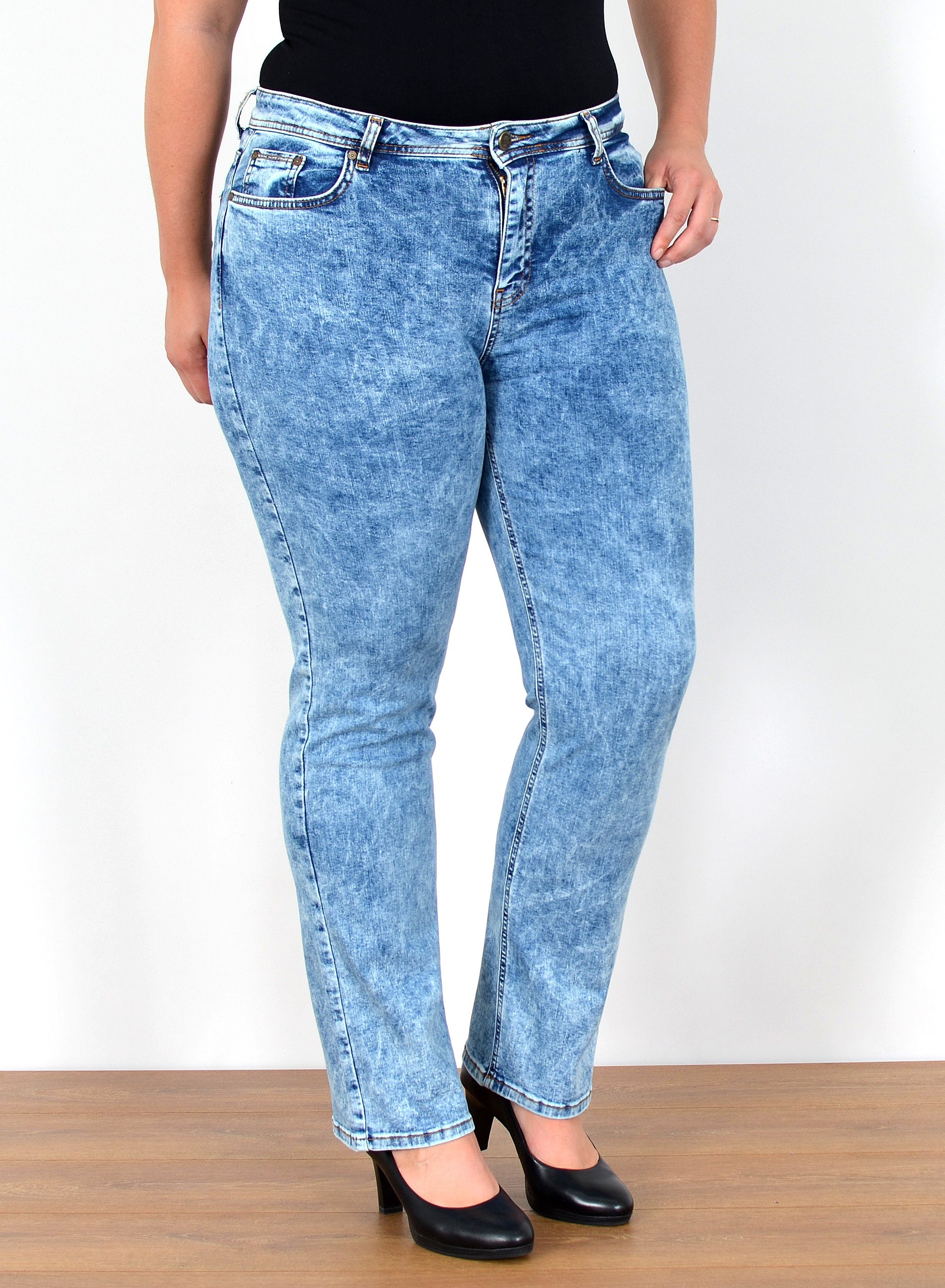 ESRA Straight-Jeans FG2 High Waist Jeans günstig online kaufen