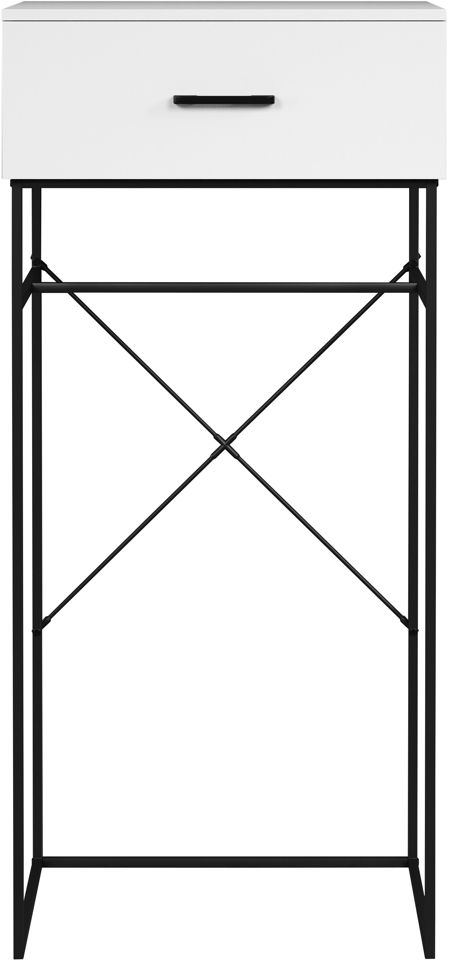 INOSIGN Beistelltisch Sterling (1-St), Konsolentisch mit 1 Schublade - (B/T/H) 60/48/132 cm