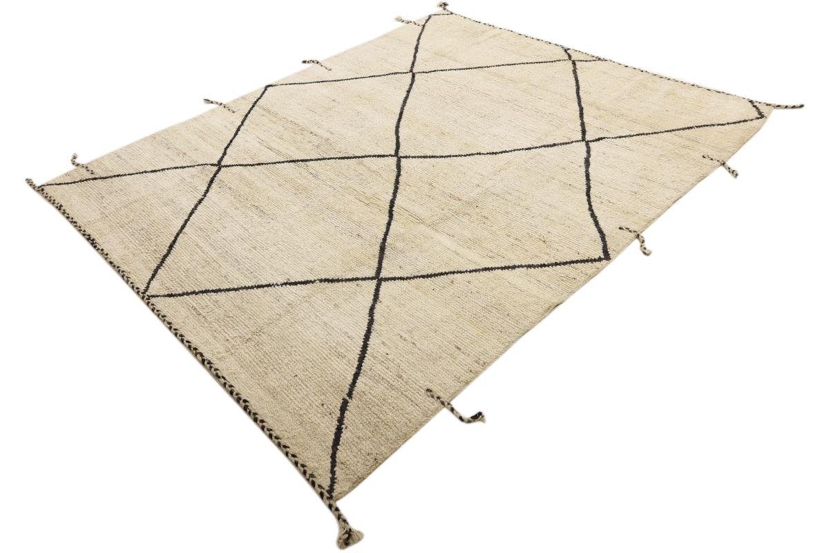 Orientteppich Berber Maroccan Orientteppich, Handgeknüpfter 25 Moderner 245x305 Trading, Nain Höhe: rechteckig, Design mm