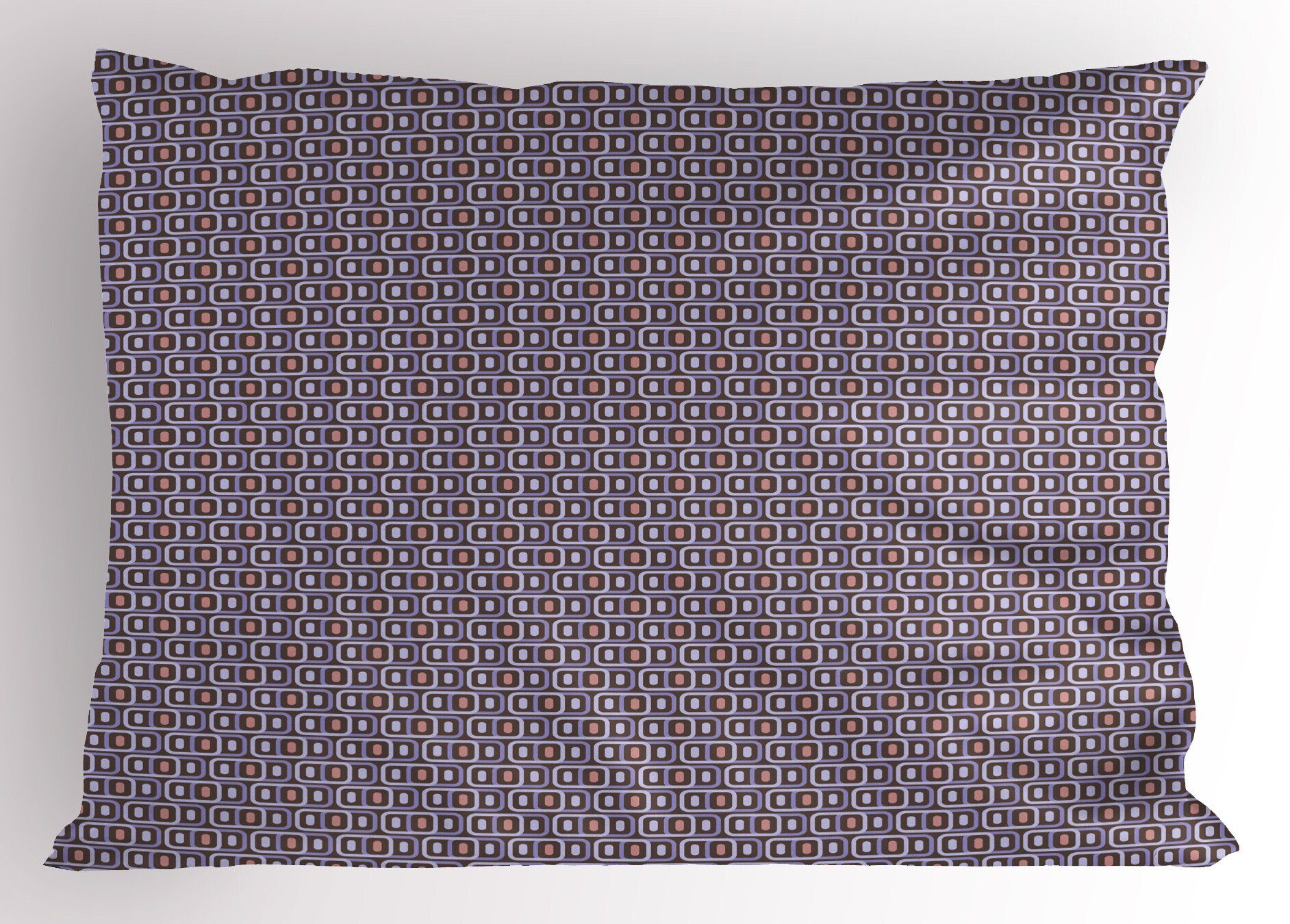 Kissenbezüge Dekorativer Standard King Size Gedruckter Kissenbezug, Abakuhaus (1 Stück), Abstrakt Retro Geometrische Motive